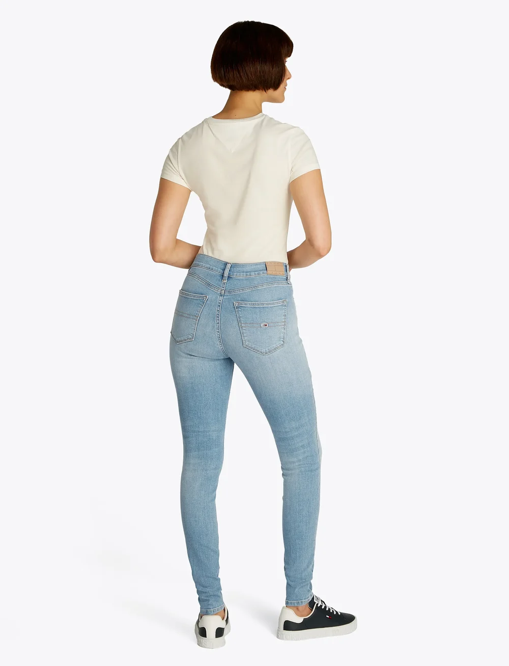 Tommy Jeans - NORA MR SKNY BI0214 CO - skinny jeans - denim light - 3