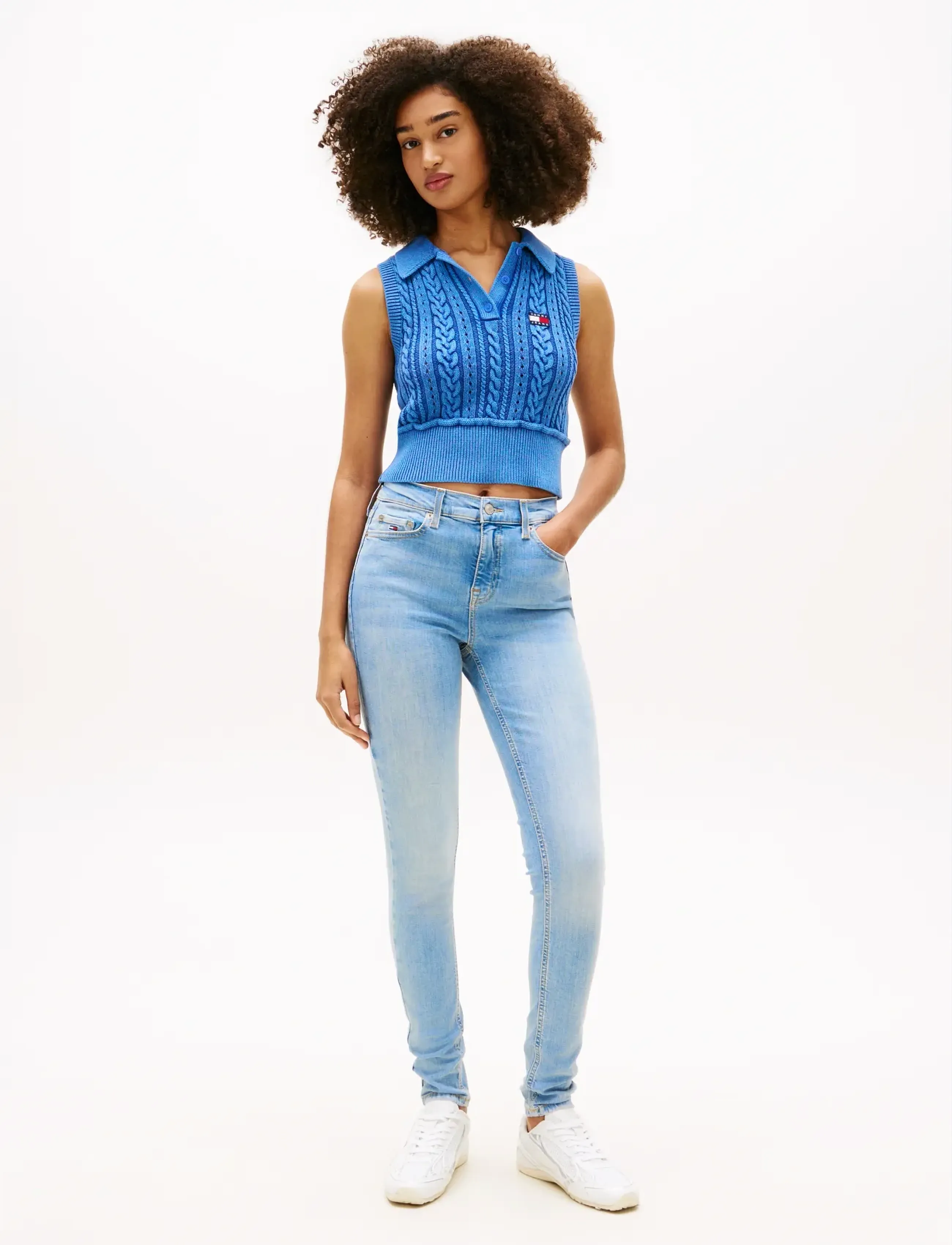 Tommy Jeans - NORA MR SKNY BI0214 CO - skinny jeans - denim light - 4