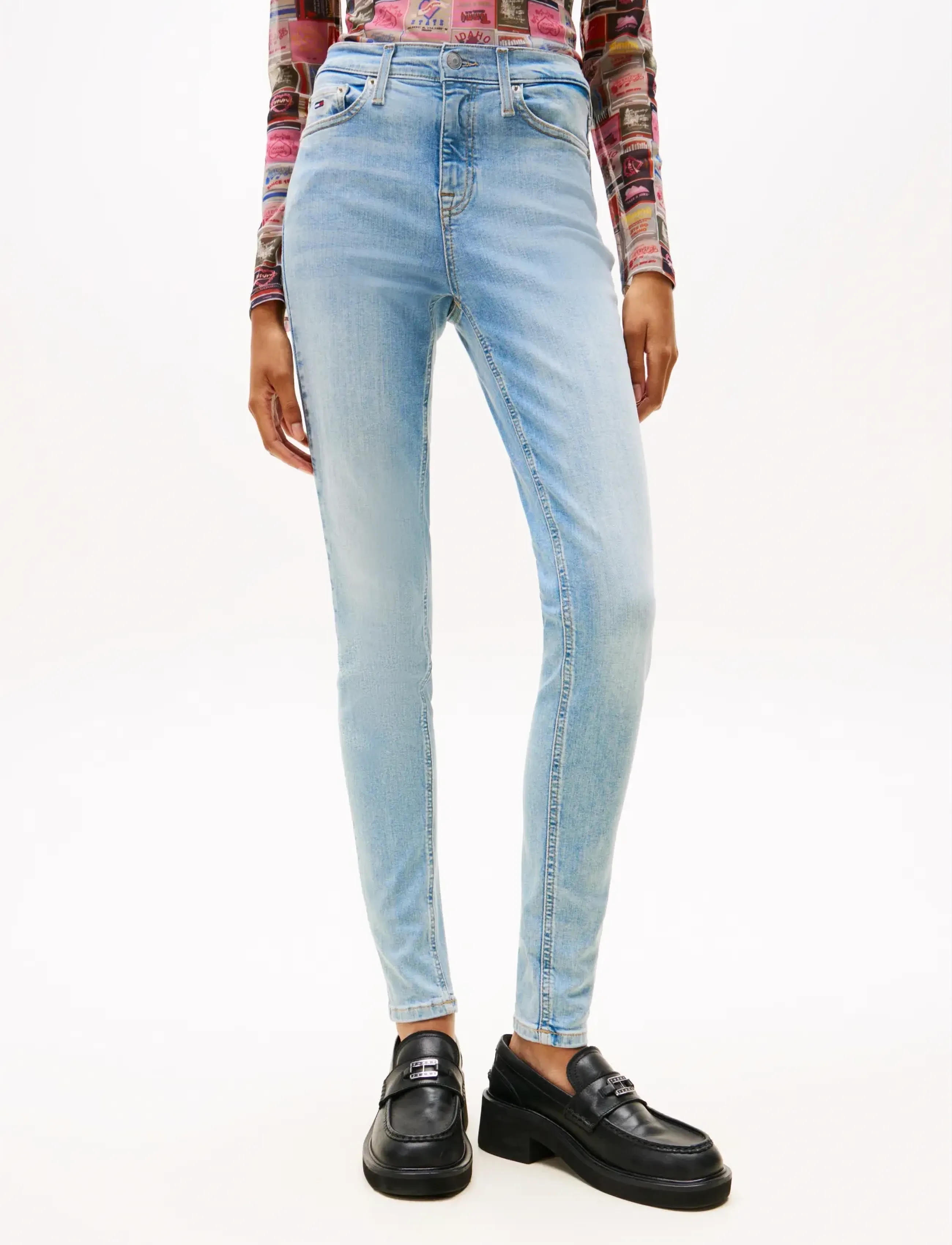 TOMMY JEANS Nora Mr Skny Bi0214 Co skinny jeans dam – bild 5
