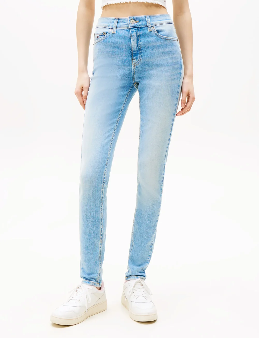 Tommy Jeans - NORA MR SKNY BI0214 CO - skinny jeans - denim light - 5