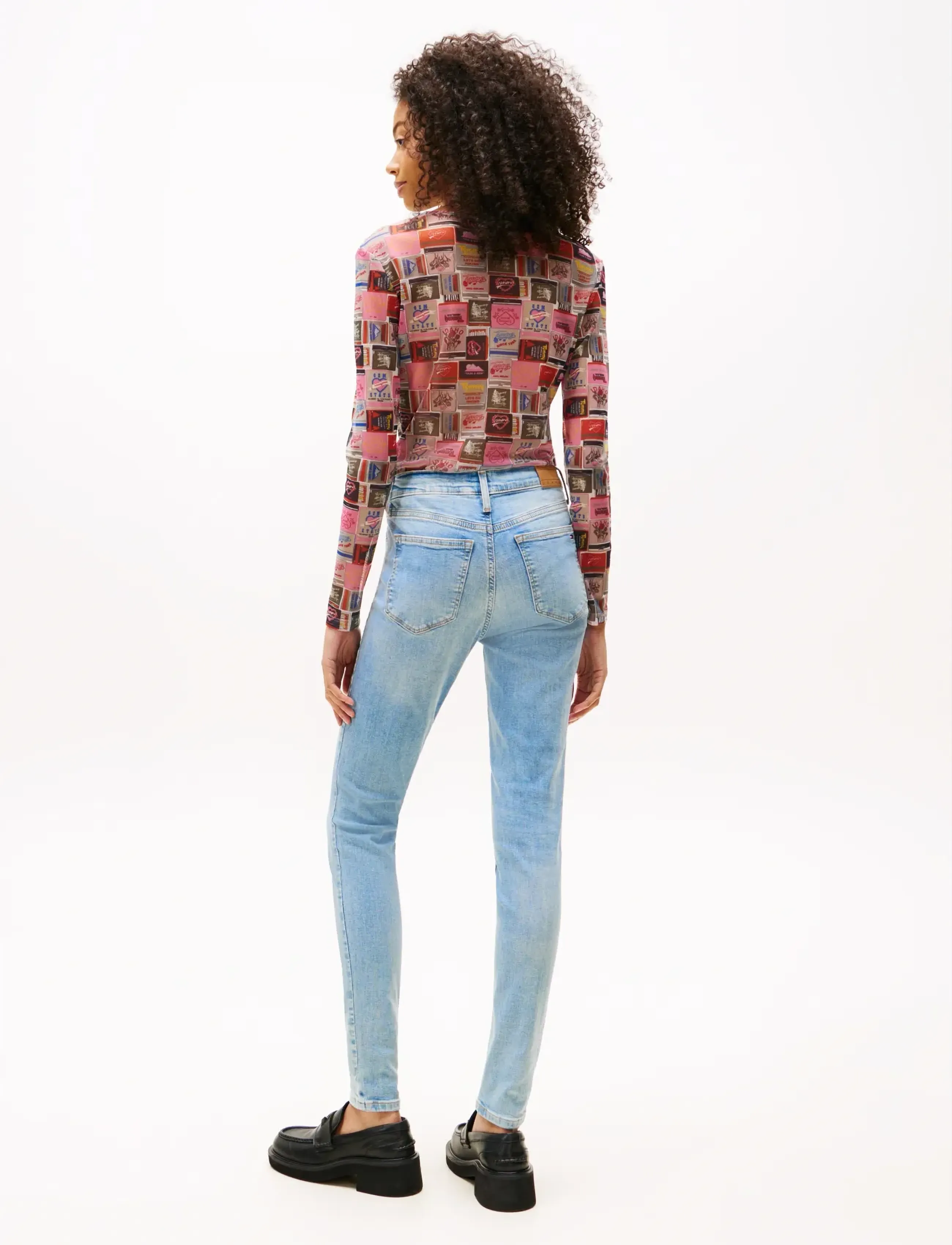 TOMMY JEANS Nora Mr Skny Bi0214 Co skinny jeans dam – bild 6