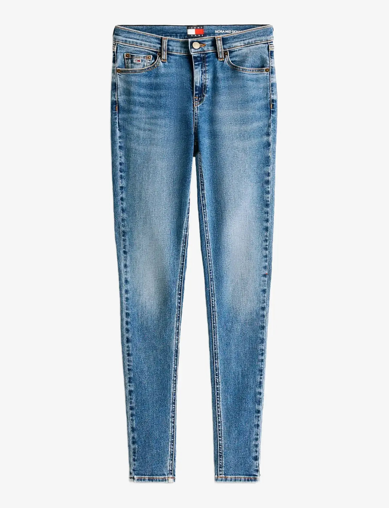 Tommy Jeans - NORA MR SKNY BI0234 - liibuvad teksad - denim medium - 1