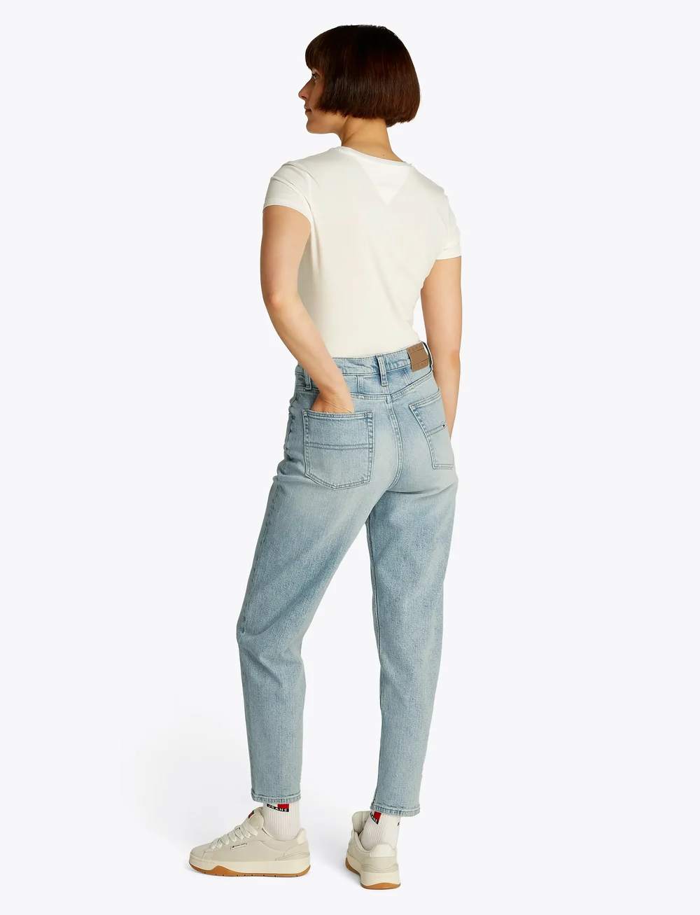 Tommy Jeans - MOM JEAN UH TPR BI5115 - tavalised teksad - denim ultra light - 3
