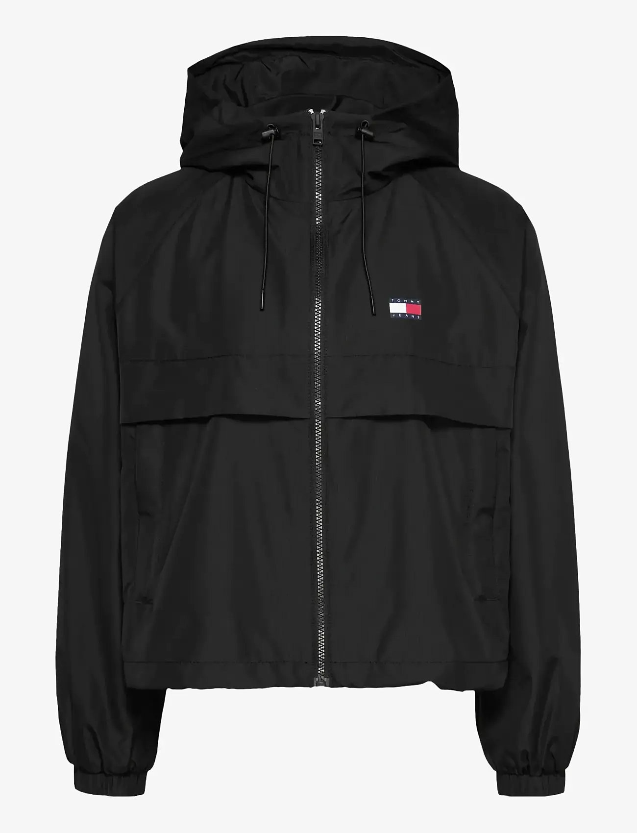 Tommy Jeans - TJW ESSENTIAL WINDBREAKER EXT - pavasarinės striukės - black - 1
