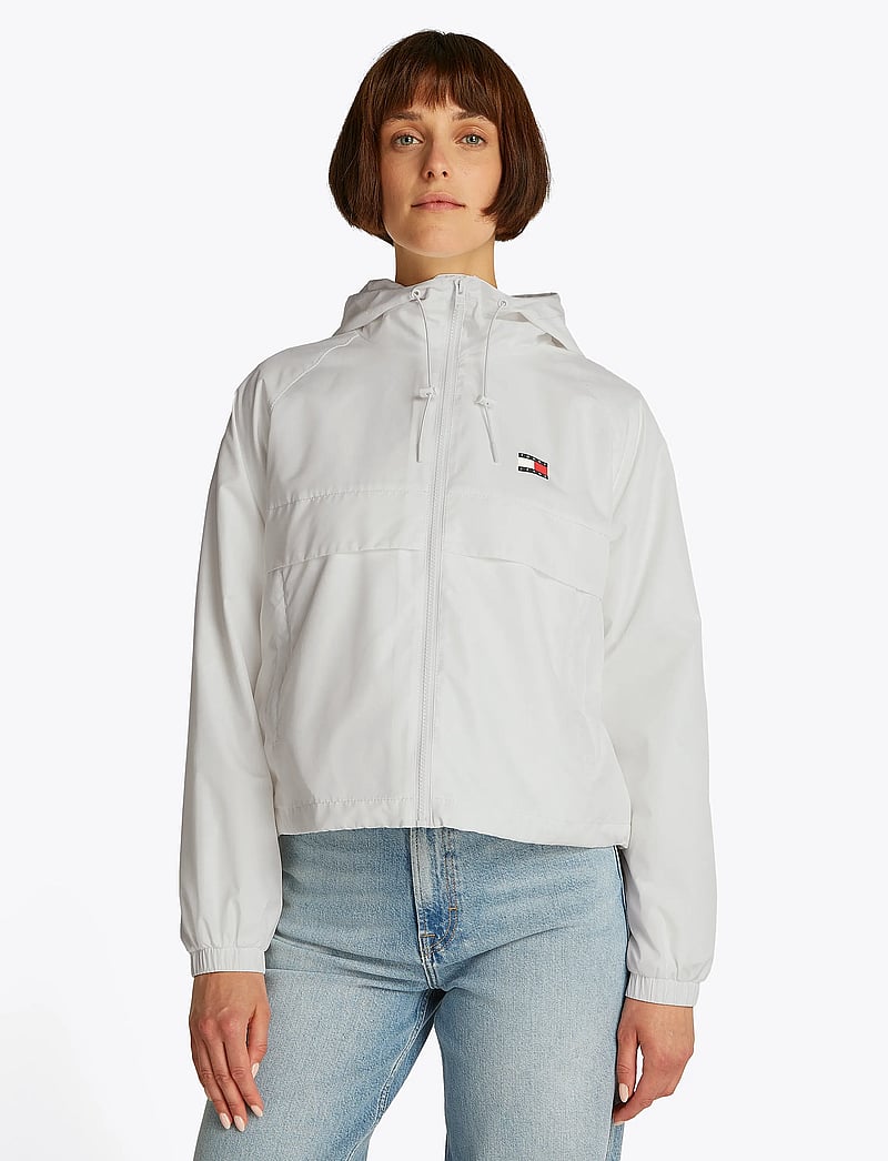 Tommy Jeans - TJW ESSENTIAL WINDBREAKER EXT - anoraks - ecru - 0