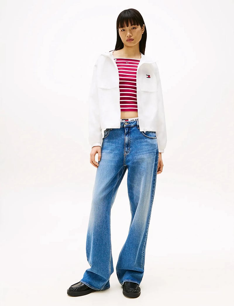 Tommy Jeans - TJW ESSENTIAL WINDBREAKER EXT - forårsjakker - ecru - 4
