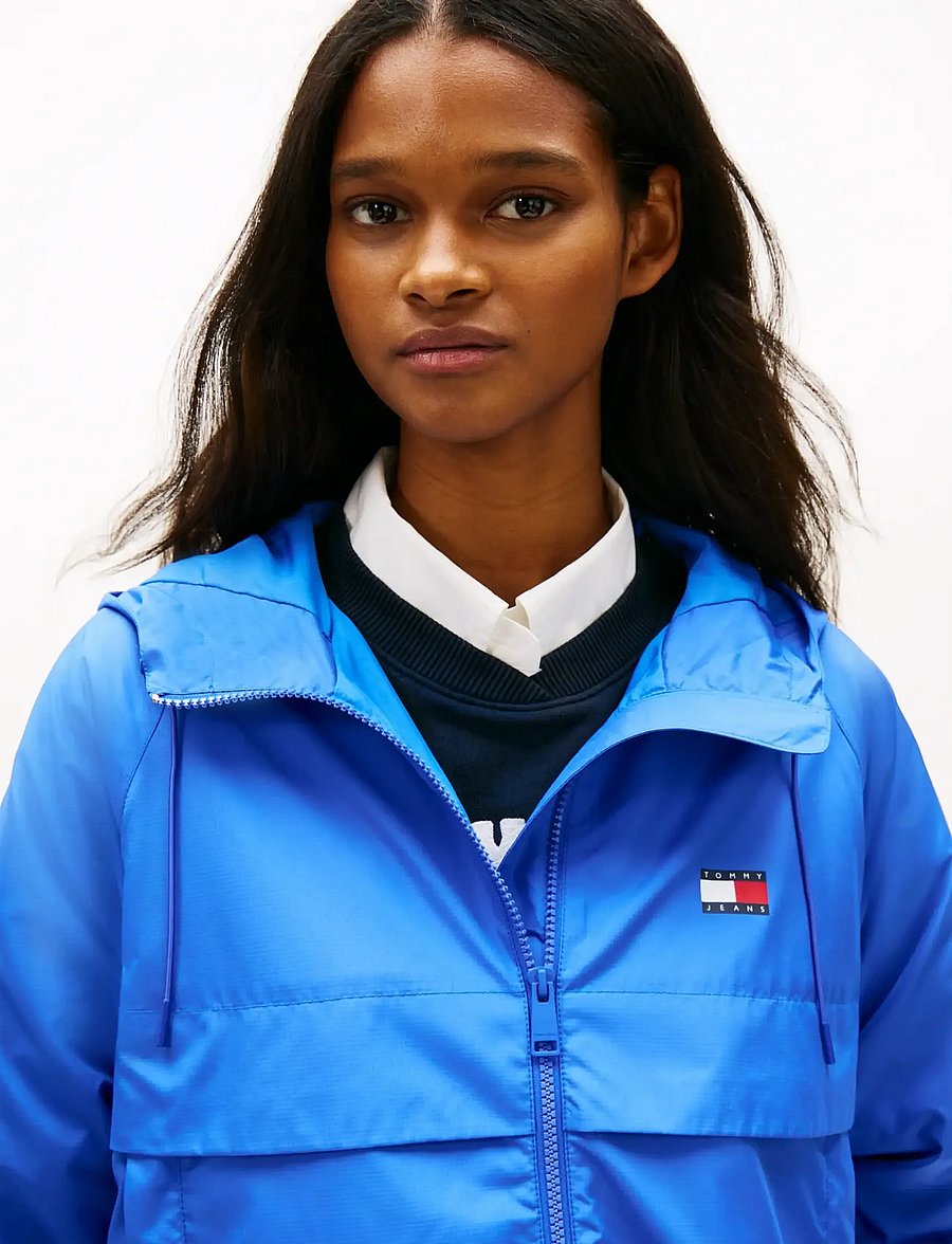 Tommy Jeans - TJW ESSENTIAL WINDBREAKER EXT - frühlingsjacken - empire blue - 4