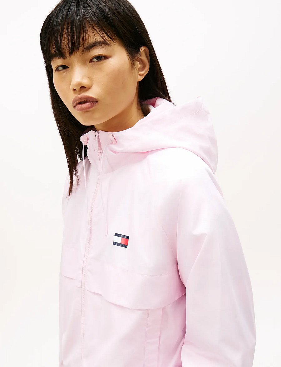 Tommy Jeans - TJW ESSENTIAL WINDBREAKER EXT - frühlingsjacken - pearly pink - 4