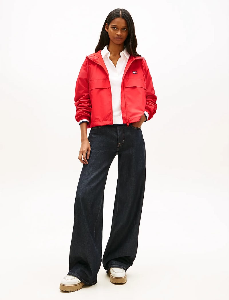 Tommy Jeans - TJW ESSENTIAL WINDBREAKER EXT - spring jackets - red alert - 3