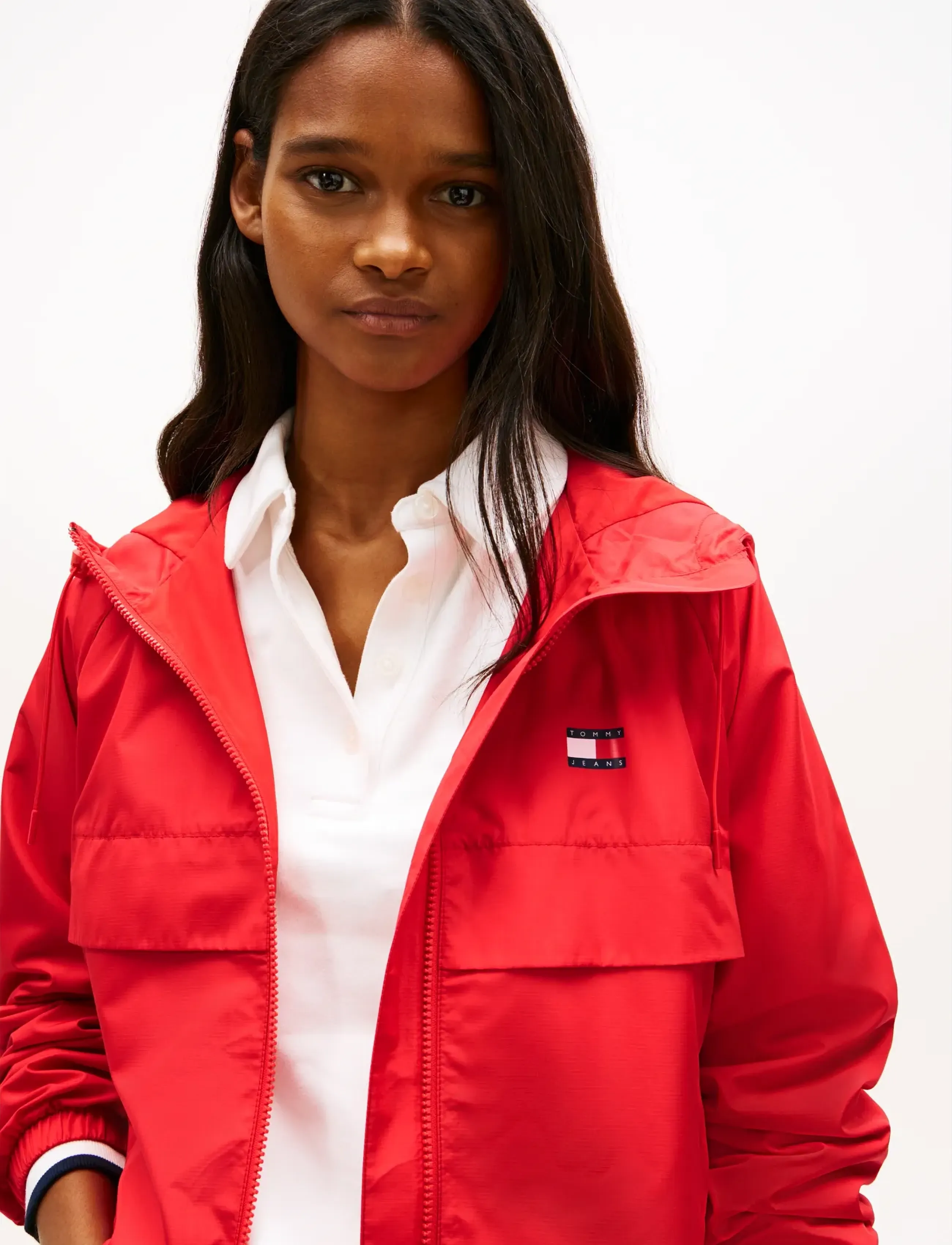 Tommy Jeans - TJW ESSENTIAL WINDBREAKER EXT - frühlingsjacken - red alert - 4