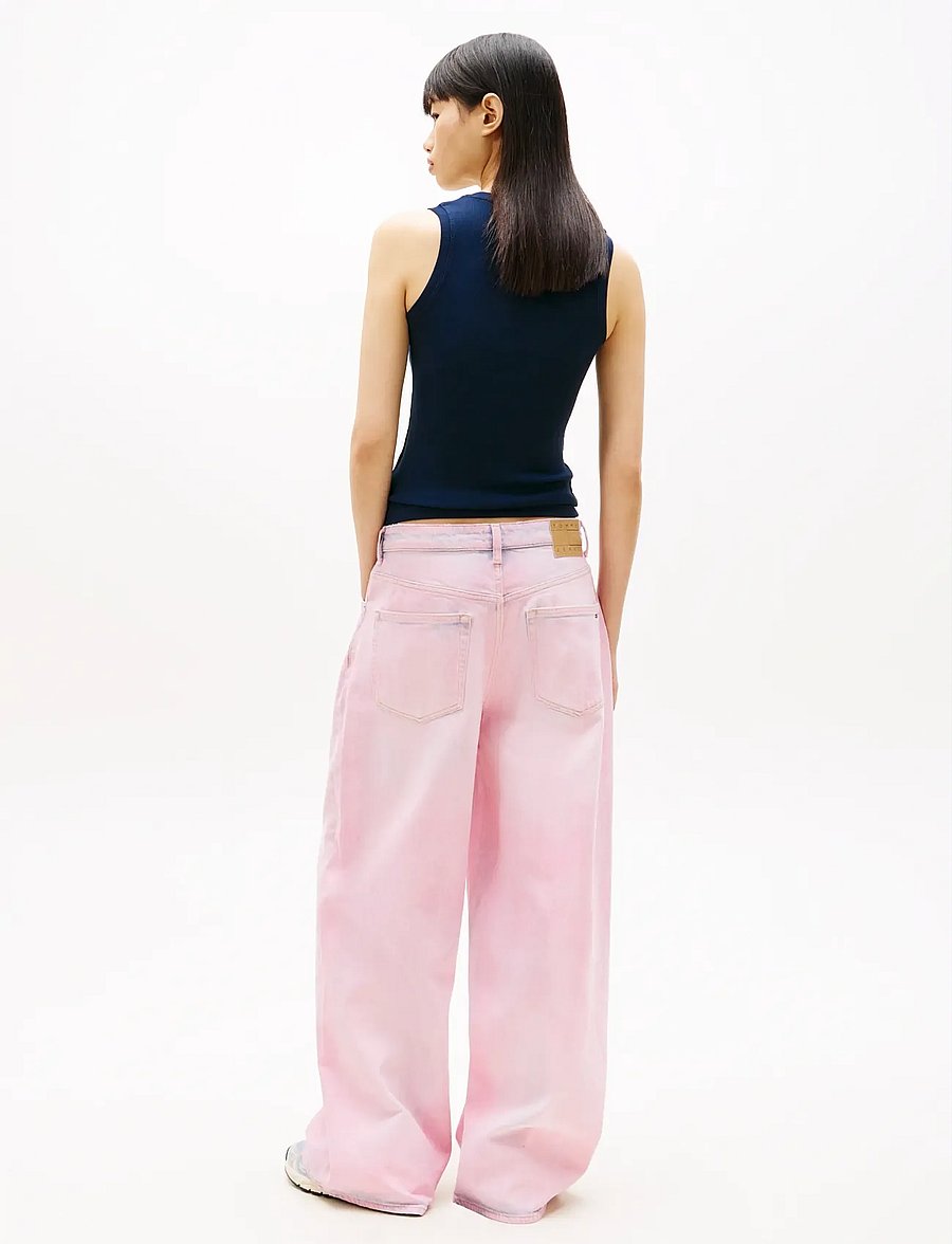 Tommy Jeans - TJW ESSENTIAL RIB TANK EXT - Ärmellose tops - dark night navy - 3