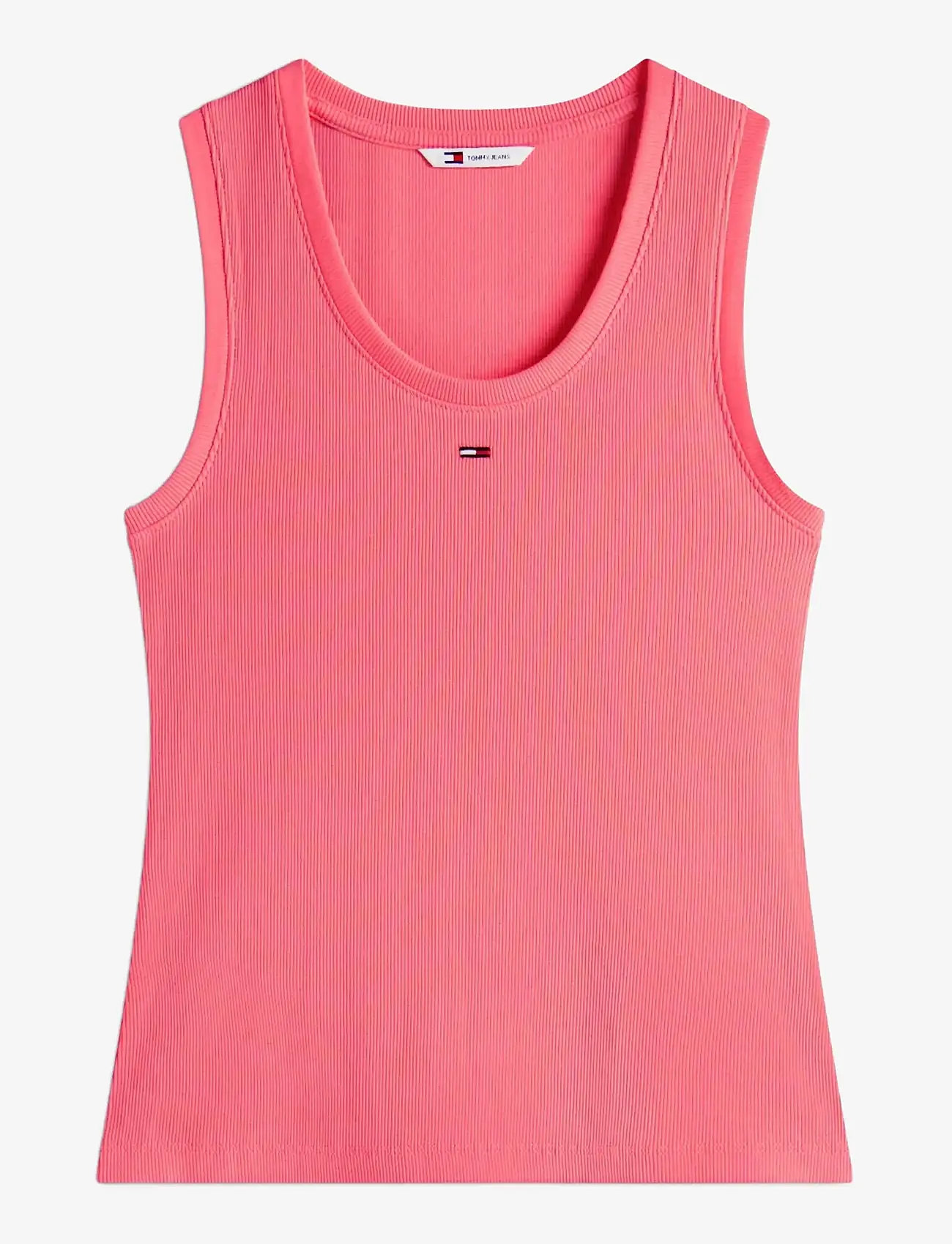 Tommy Jeans - TJW ESSENTIAL RIB TANK EXT - Ärmellose tops - tropical blush - 1