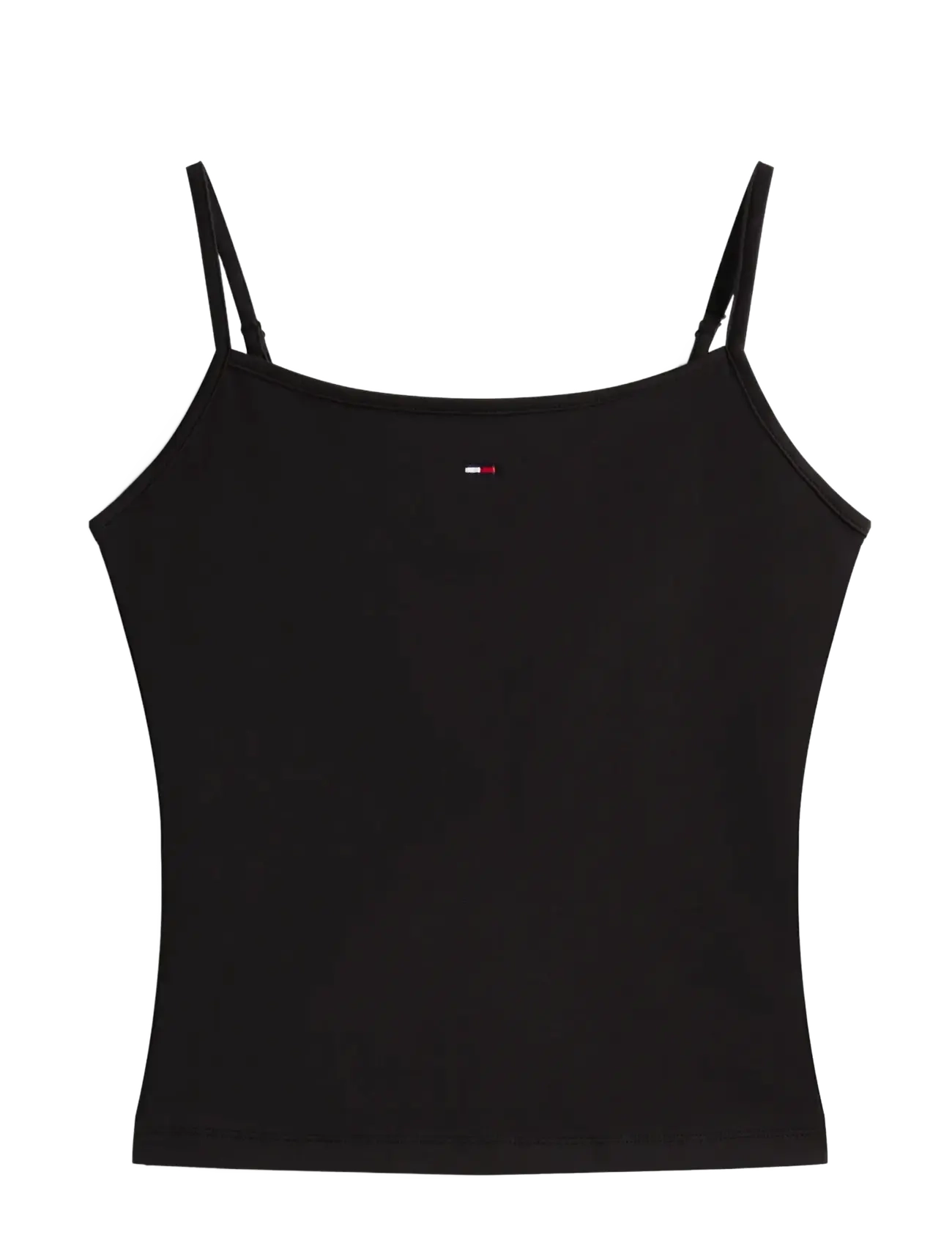 Tommy Jeans TJW ESSENTIAL STRAP TOP EXT - T-Shirts & Tops - BLACK / black