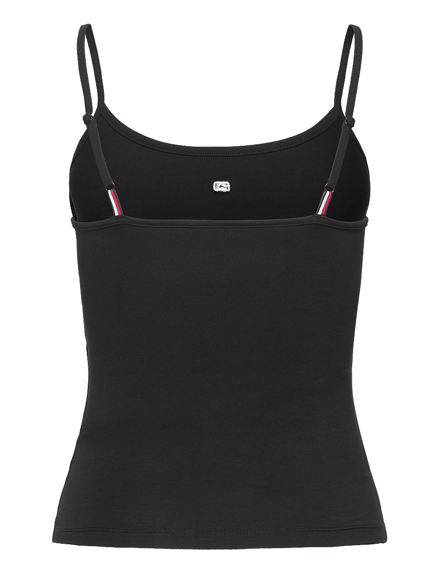 Tommy Jeans - TJW ESSENTIAL STRAP TOP EXT - Ärmellose tops - black - 2