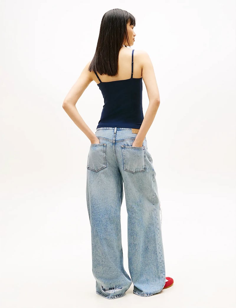 Tommy Jeans - TJW ESSENTIAL STRAP TOP EXT - Ärmellose tops - dark night navy - 4