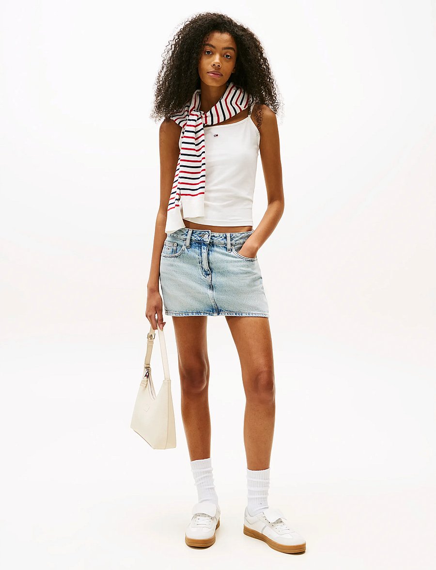 Tommy Jeans - TJW ESSENTIAL STRAP TOP EXT - Ärmellose tops - ecru - 3