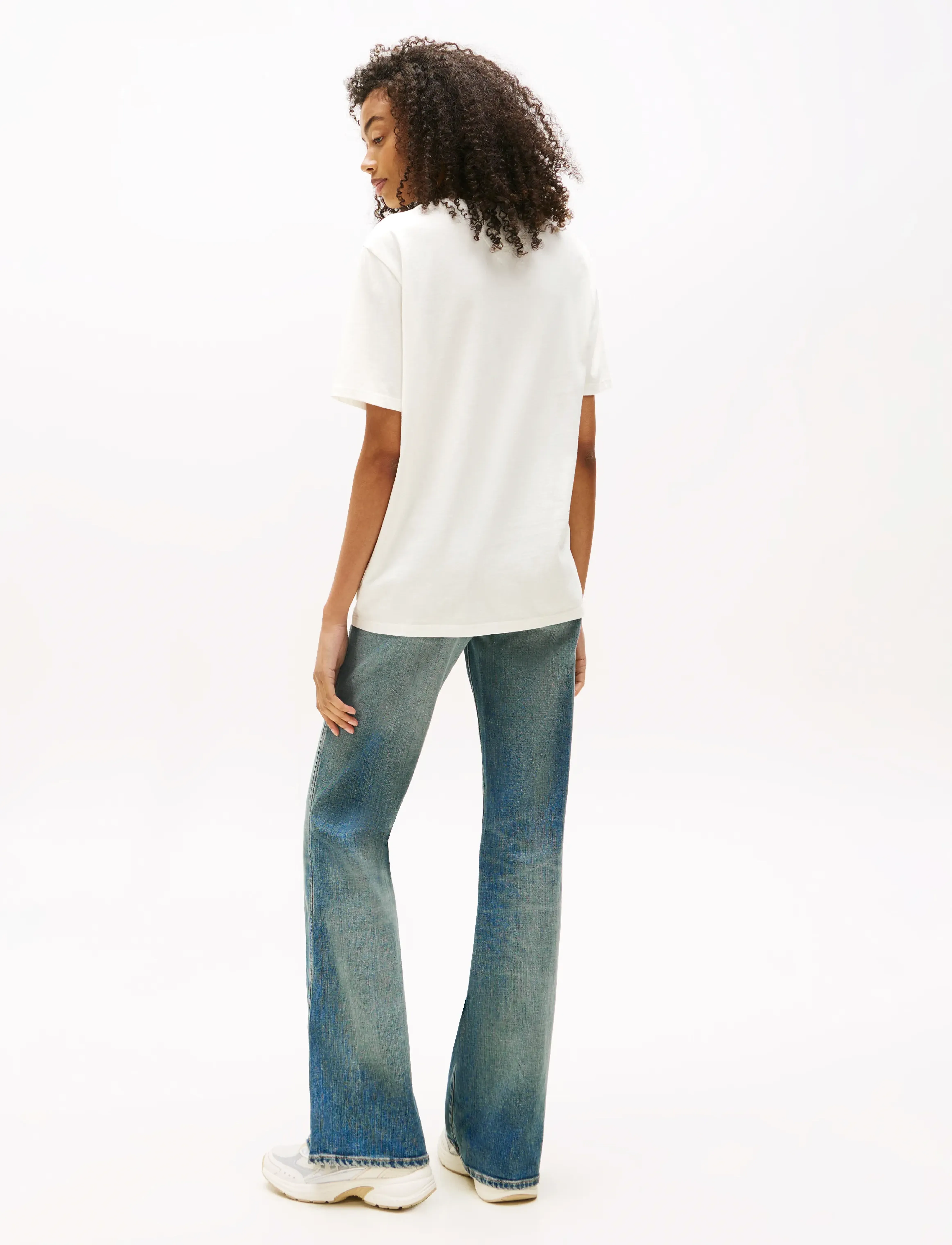 Tommy Jeans - TJW RLX TJ STRAWBERRY TEE - ecru - 4