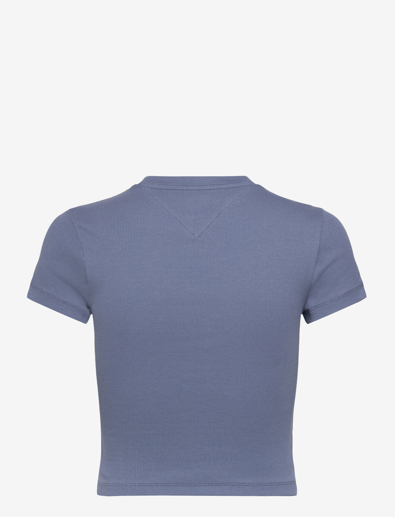 Tommy Jeans - TJW SLIM SH SCRIPT TEE - efterårstøj - blue moment - 1