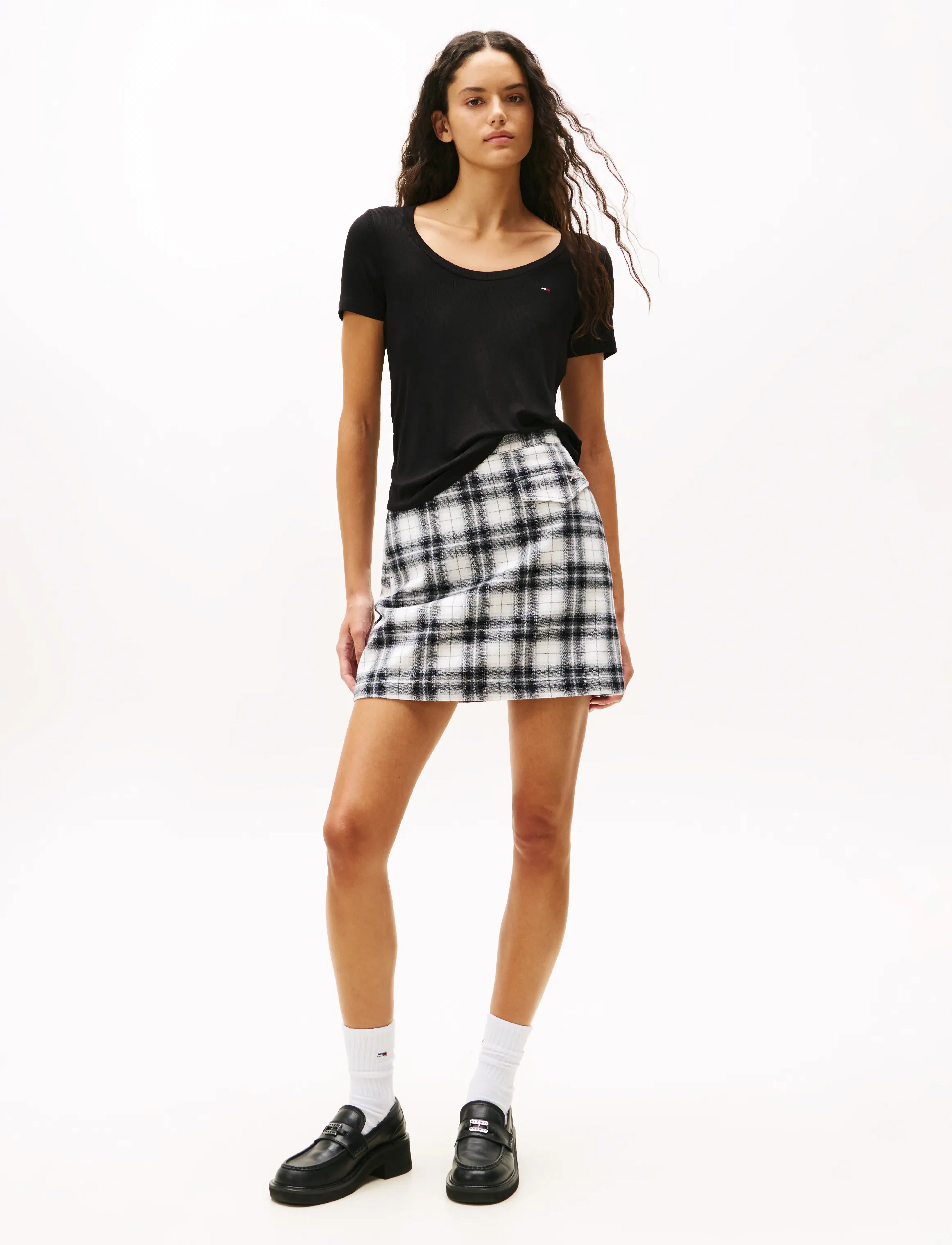 Tommy Jeans - TJW REG SOFT RIB ESSENTIAL SS - black - 3