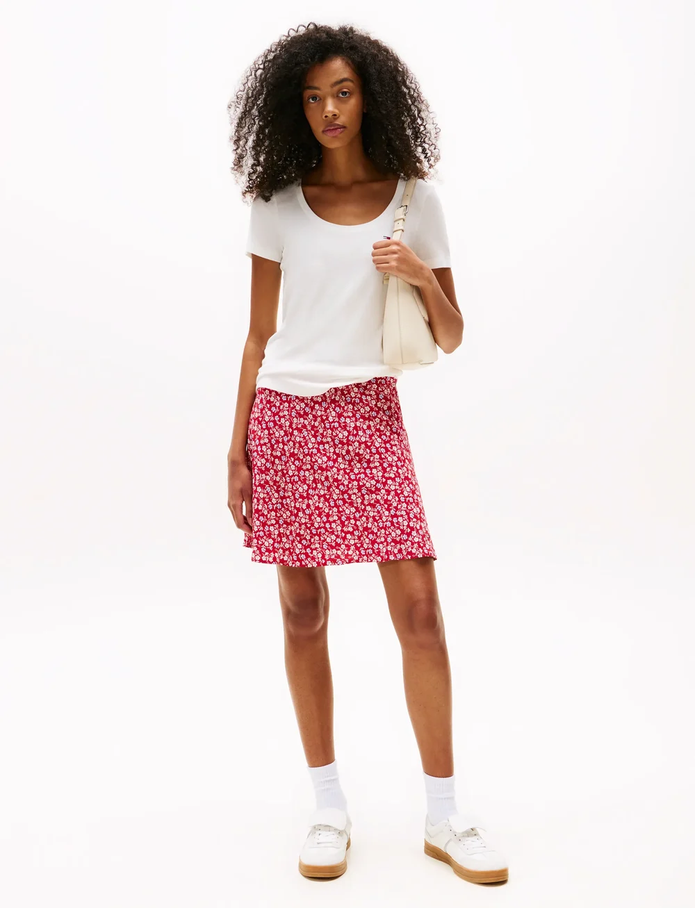 Tommy Jeans - TJW REG SOFT RIB ESSENTIAL SS - t-shirts - ecru - 3