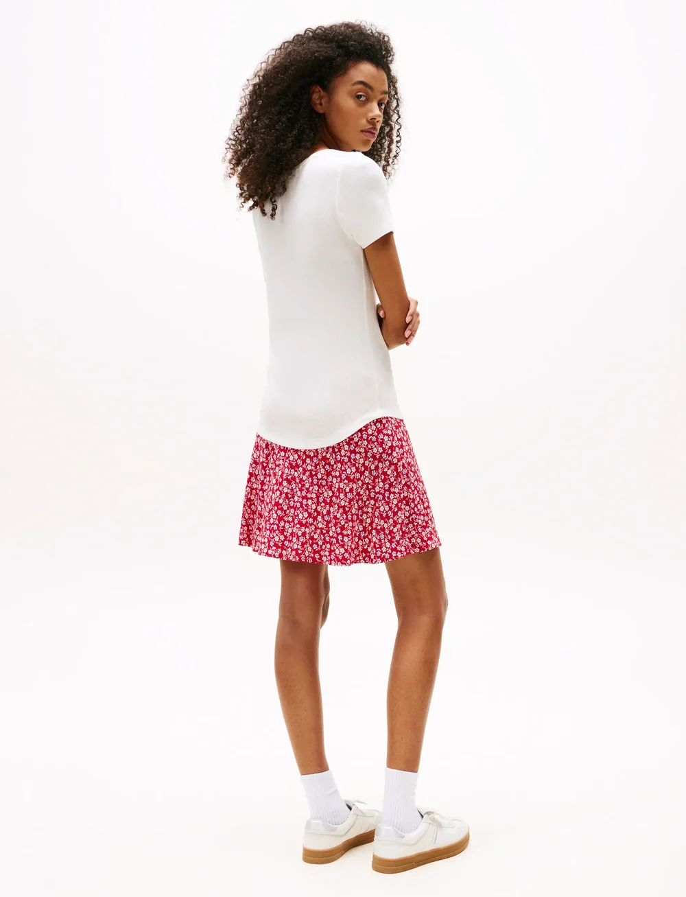 Tommy Jeans - TJW REG SOFT RIB ESSENTIAL SS - t-shirts - ecru - 4