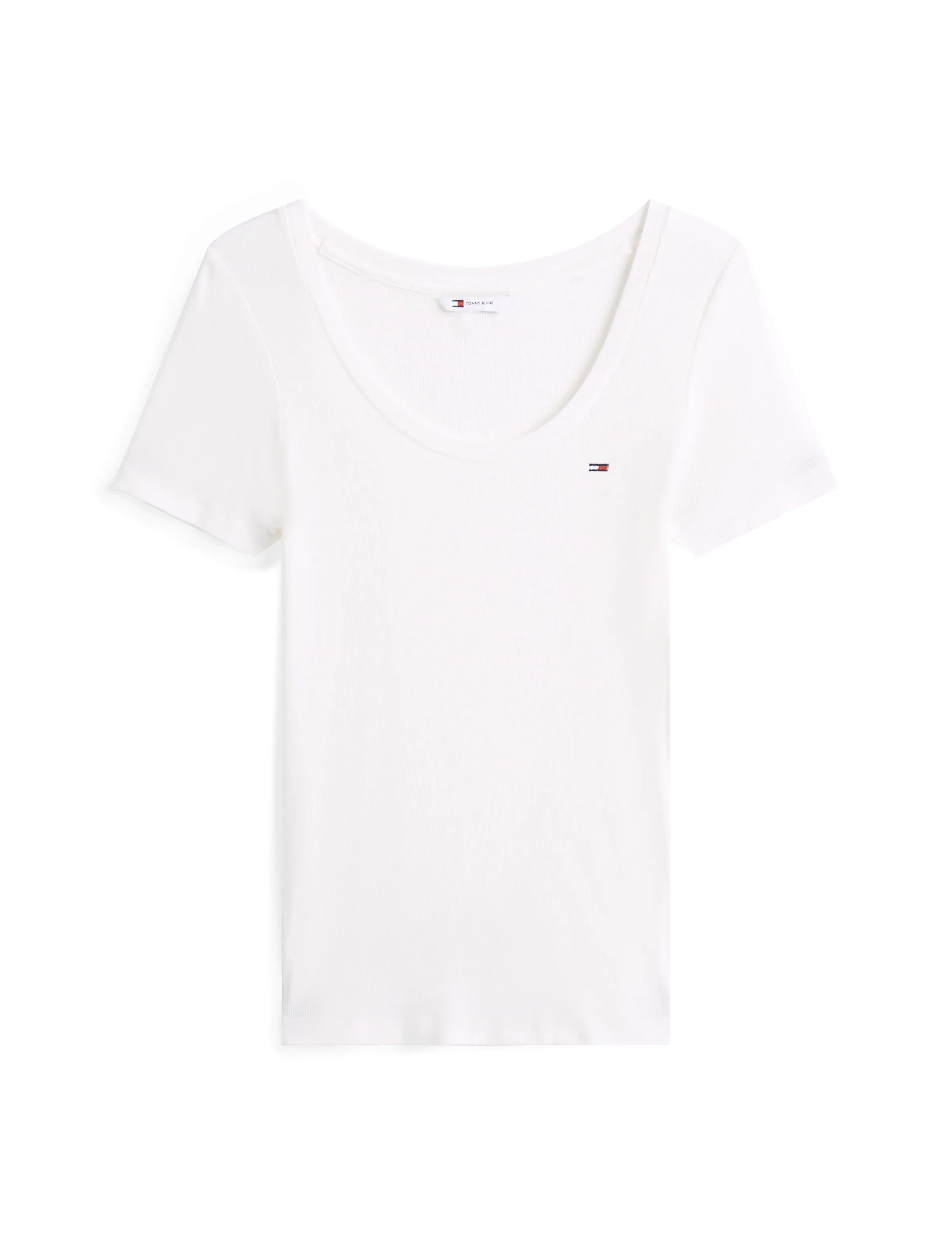 Tommy Jeans - TJW REG SOFT RIB ESSENTIAL SS - ecru - 5