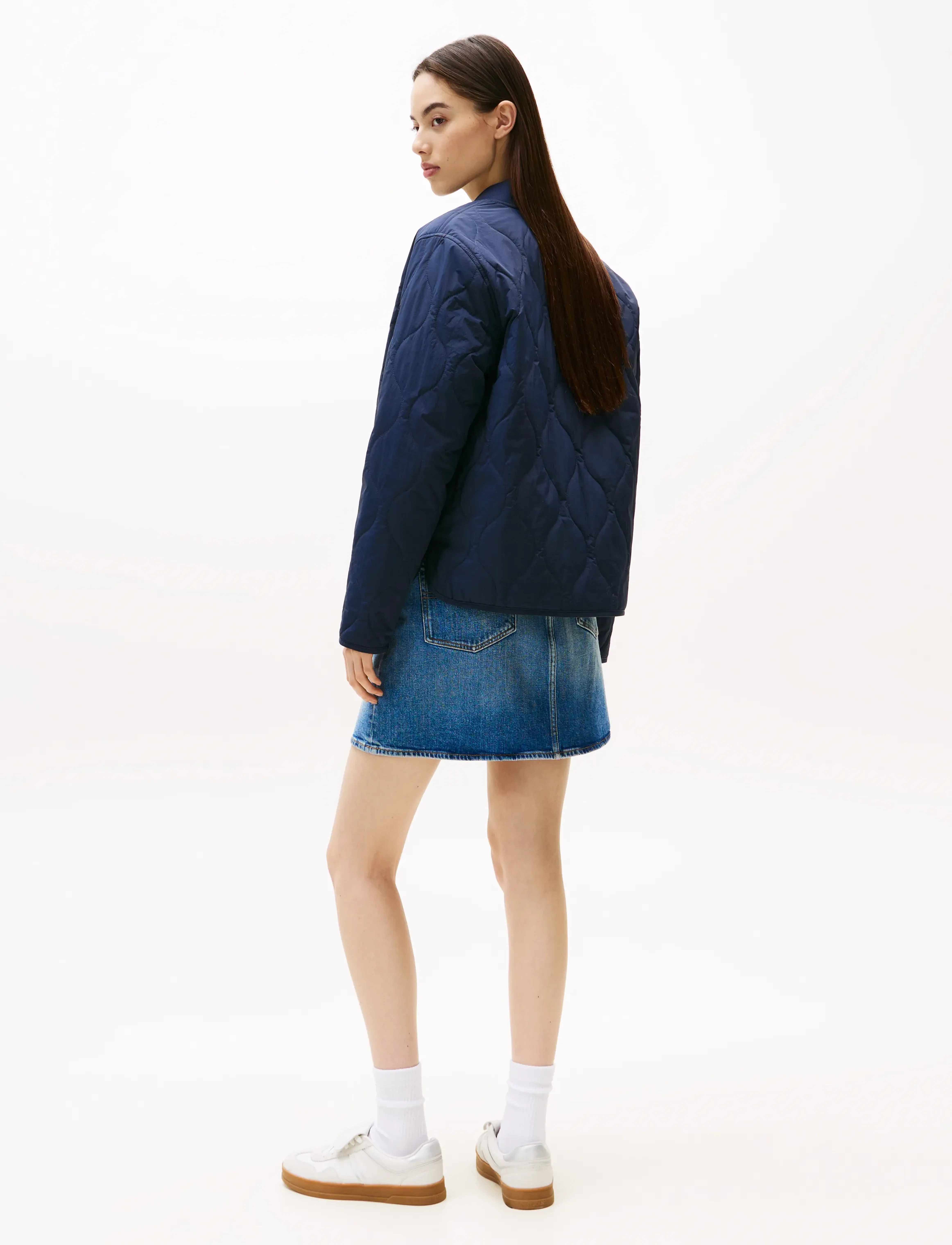 Tommy Jeans - TJW REG ONION QUILT JACKET - forårsjakker - dark night navy - 3