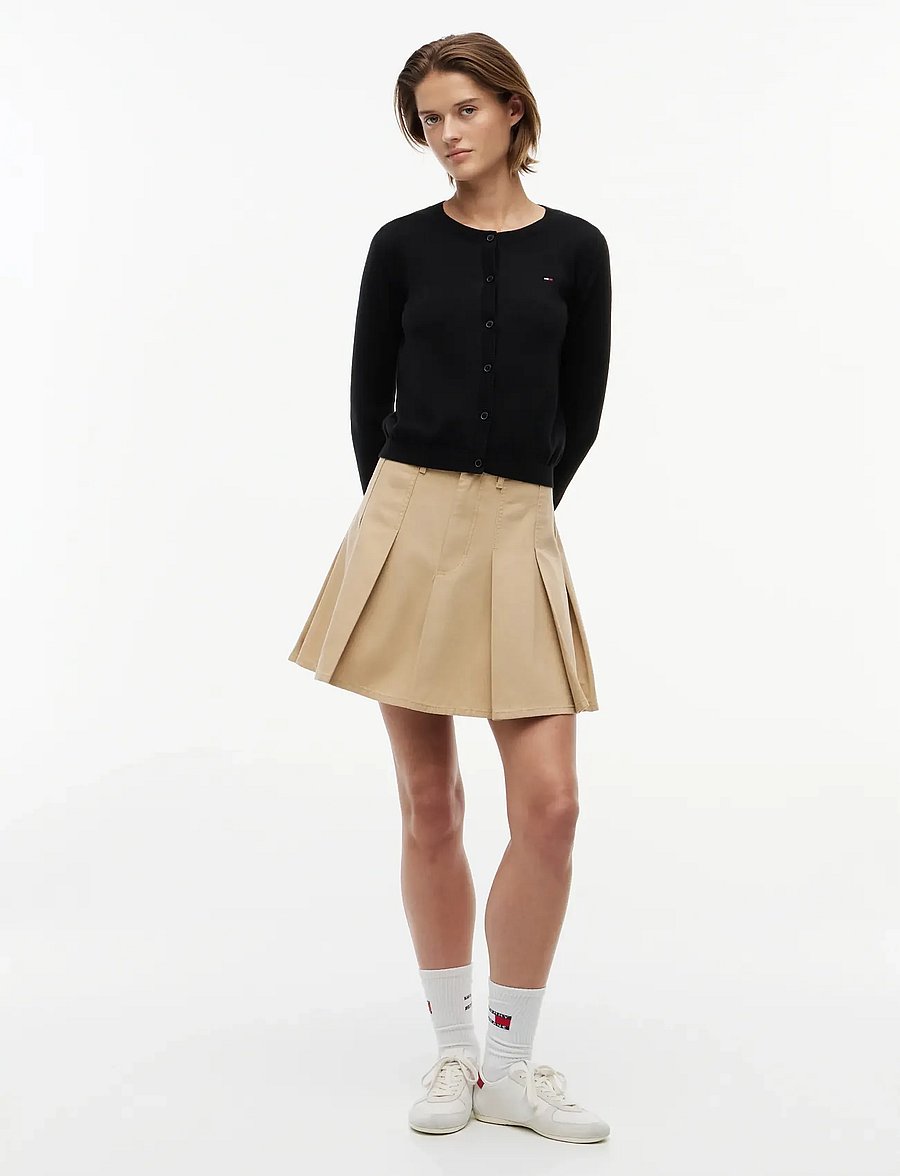 Tommy Jeans - TJW ESS CREW NECK CARDIGAN - kardiganid - black - 4