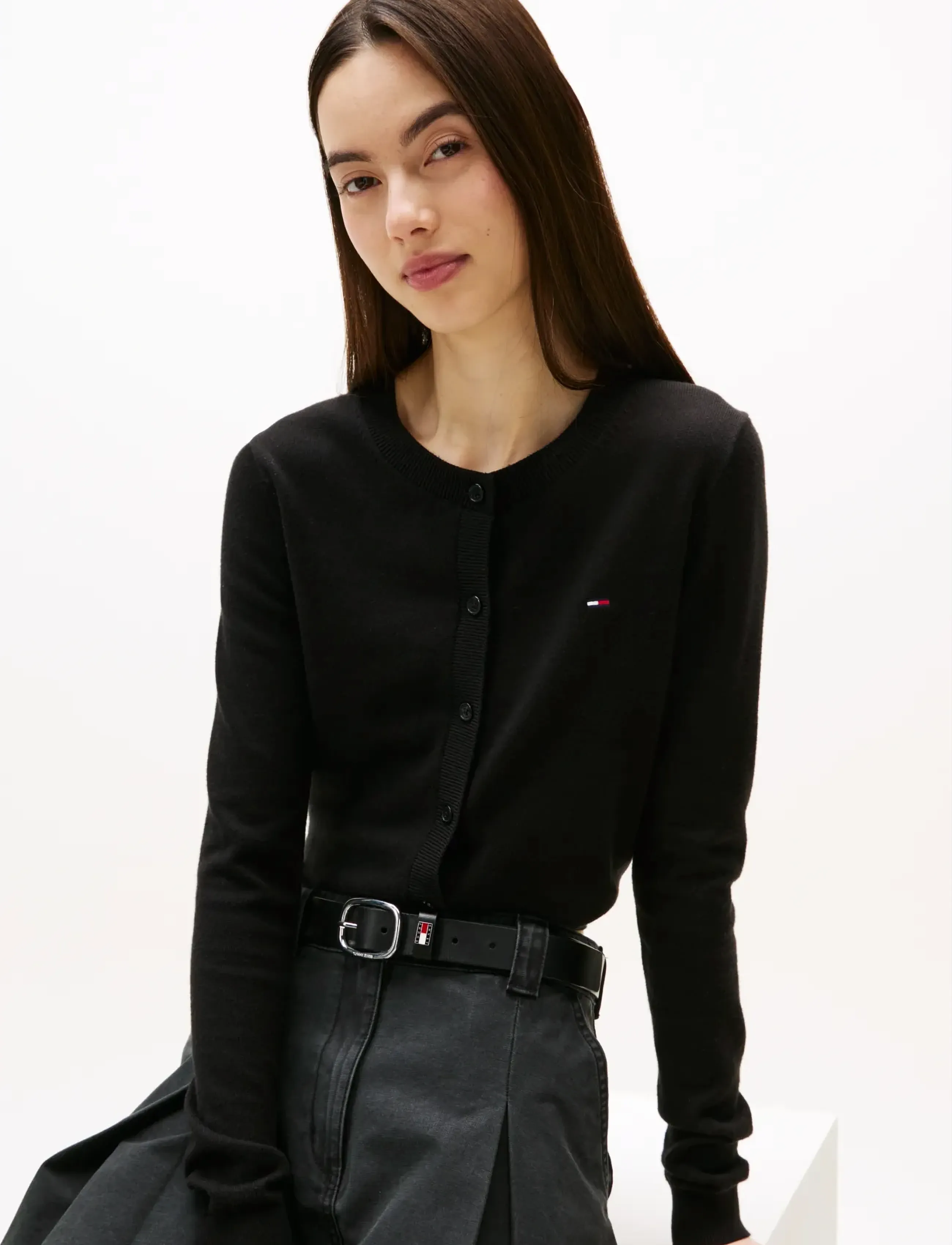 Tjw Ess Crew Neck Cardigan 5