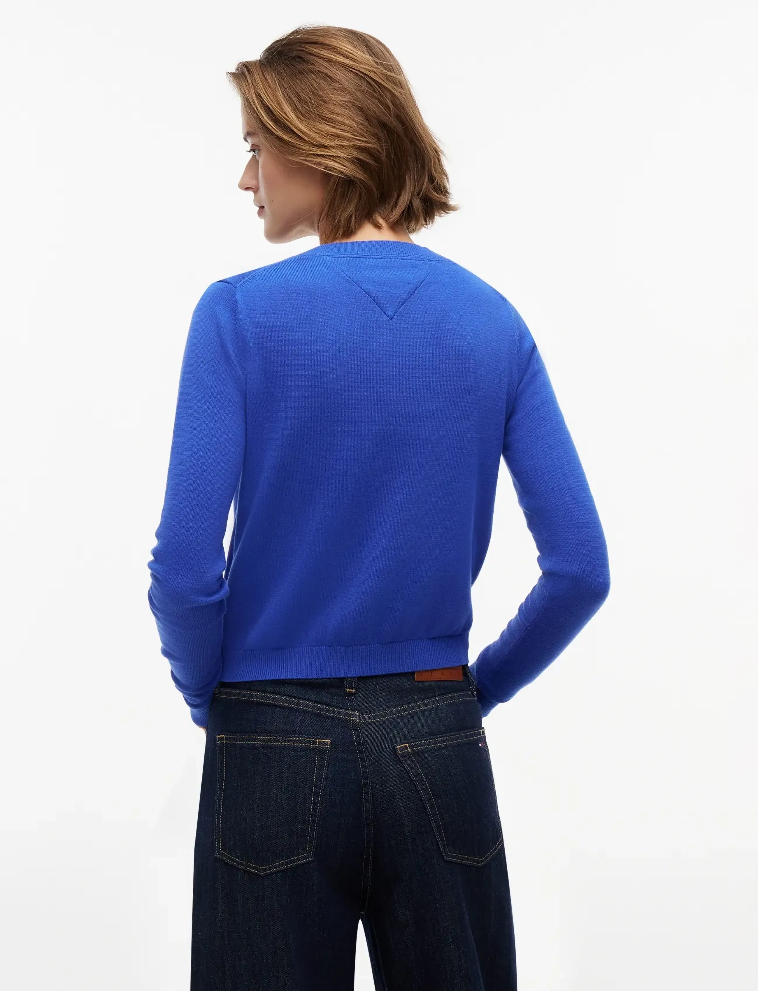 Tommy Jeans - TJW ESS CREW NECK CARDIGAN - efterårstøj - noble blue - 2