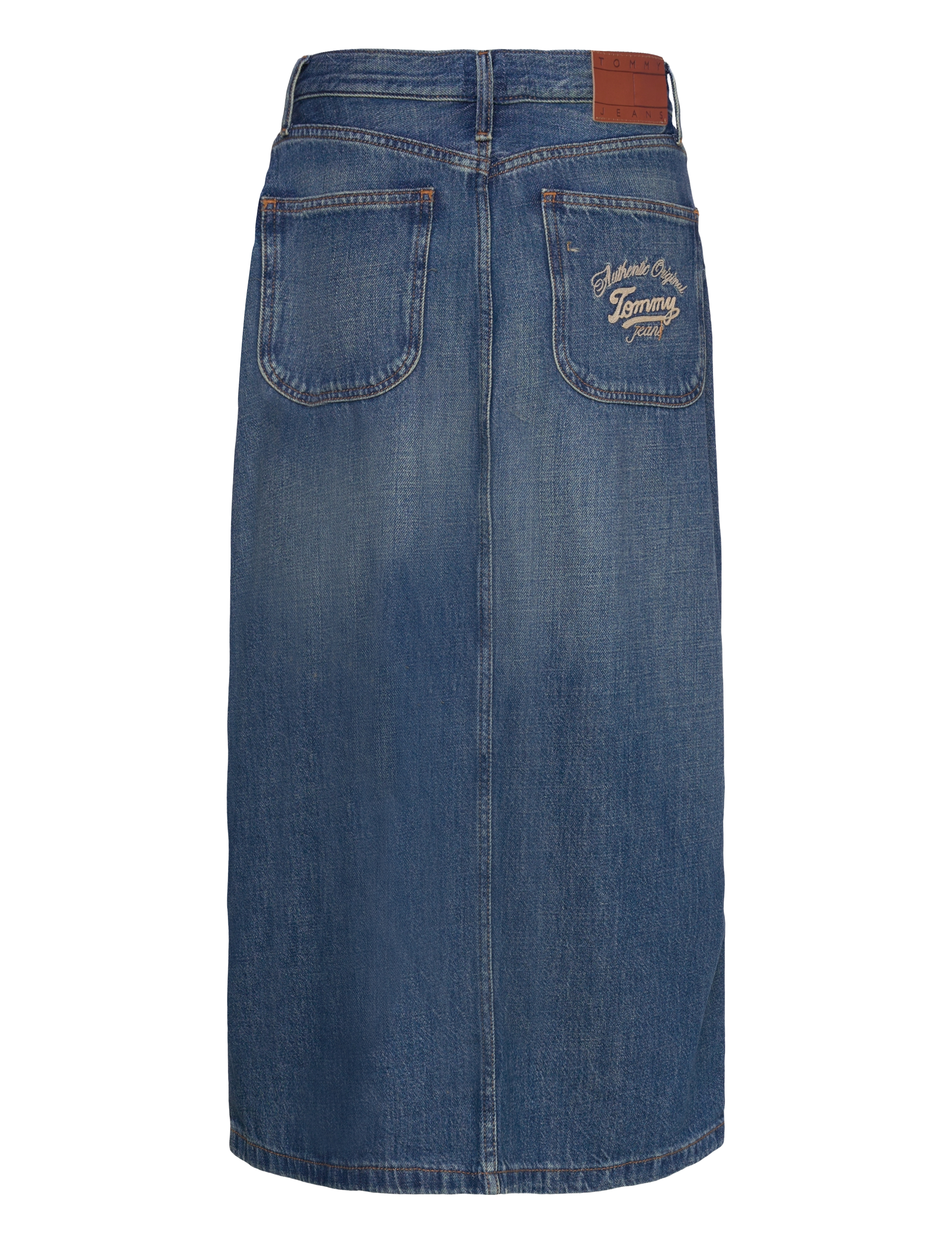 Tommy Jeans - CLAIRE MIDI SKIRT UTILITY CI2037 - denim skirts - denim medium - 2