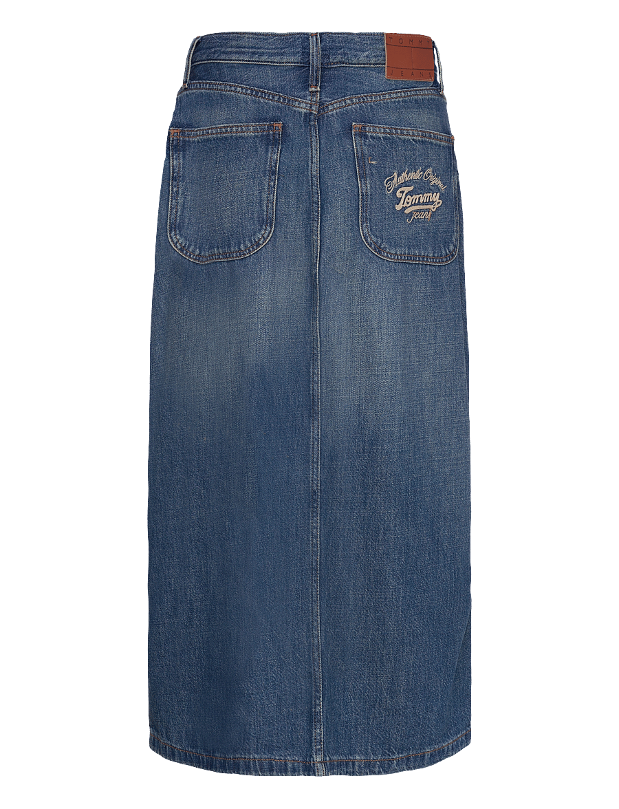 Tommy Jeans - CLAIRE MIDI SKIRT UTILITY CI2037 - denim skirts - denim medium - 2