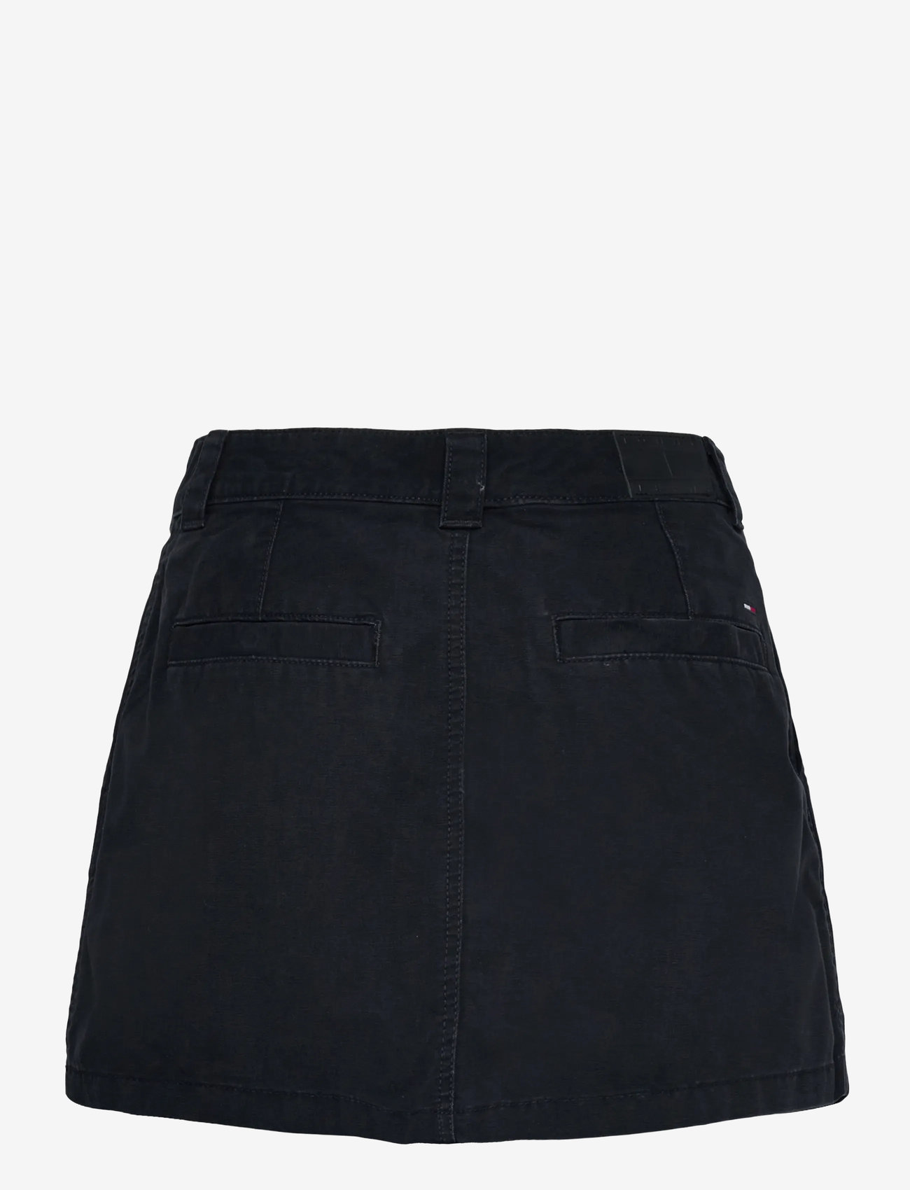 Tommy Jeans - TJW CANVAS MINI PLEATED SKIRT - jeanskjolar - black - 2