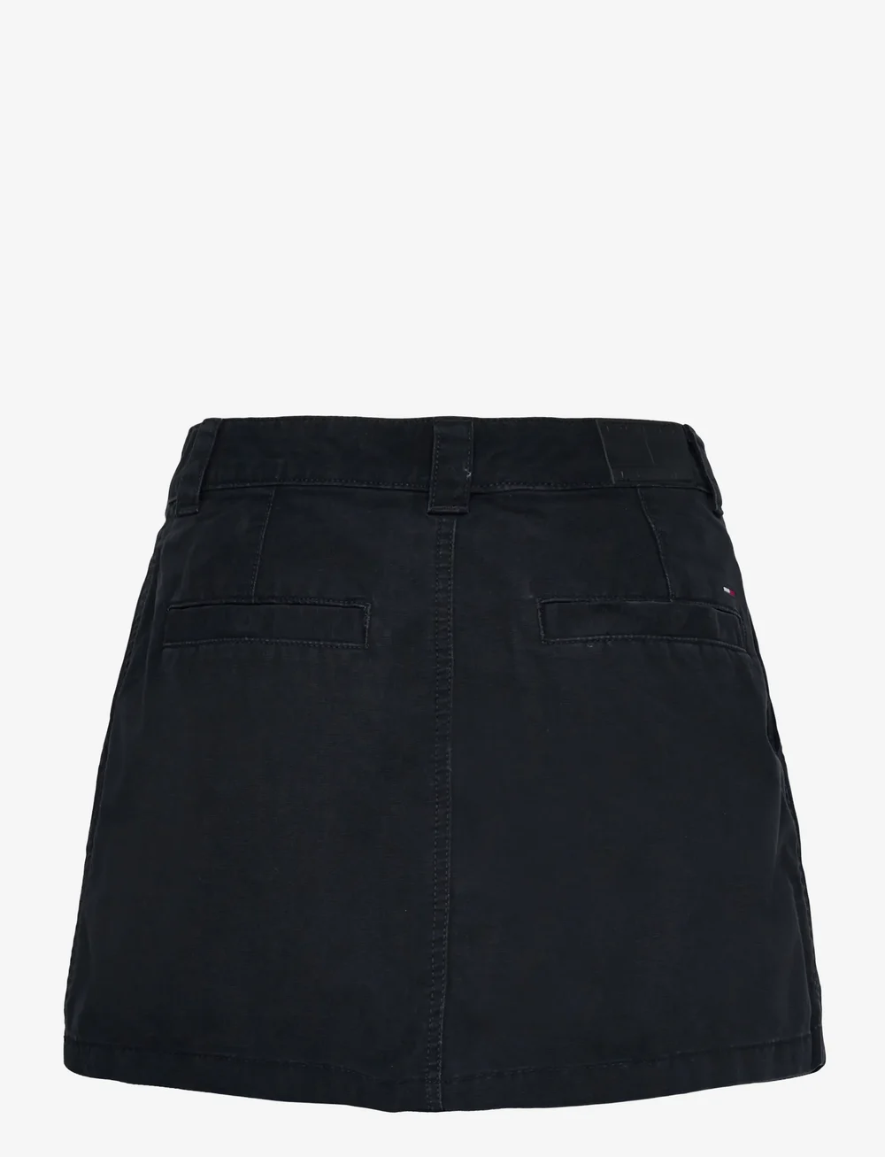 Tommy Jeans - TJW CANVAS MINI PLEATED SKIRT - džinsiniai sijonai - black - 2