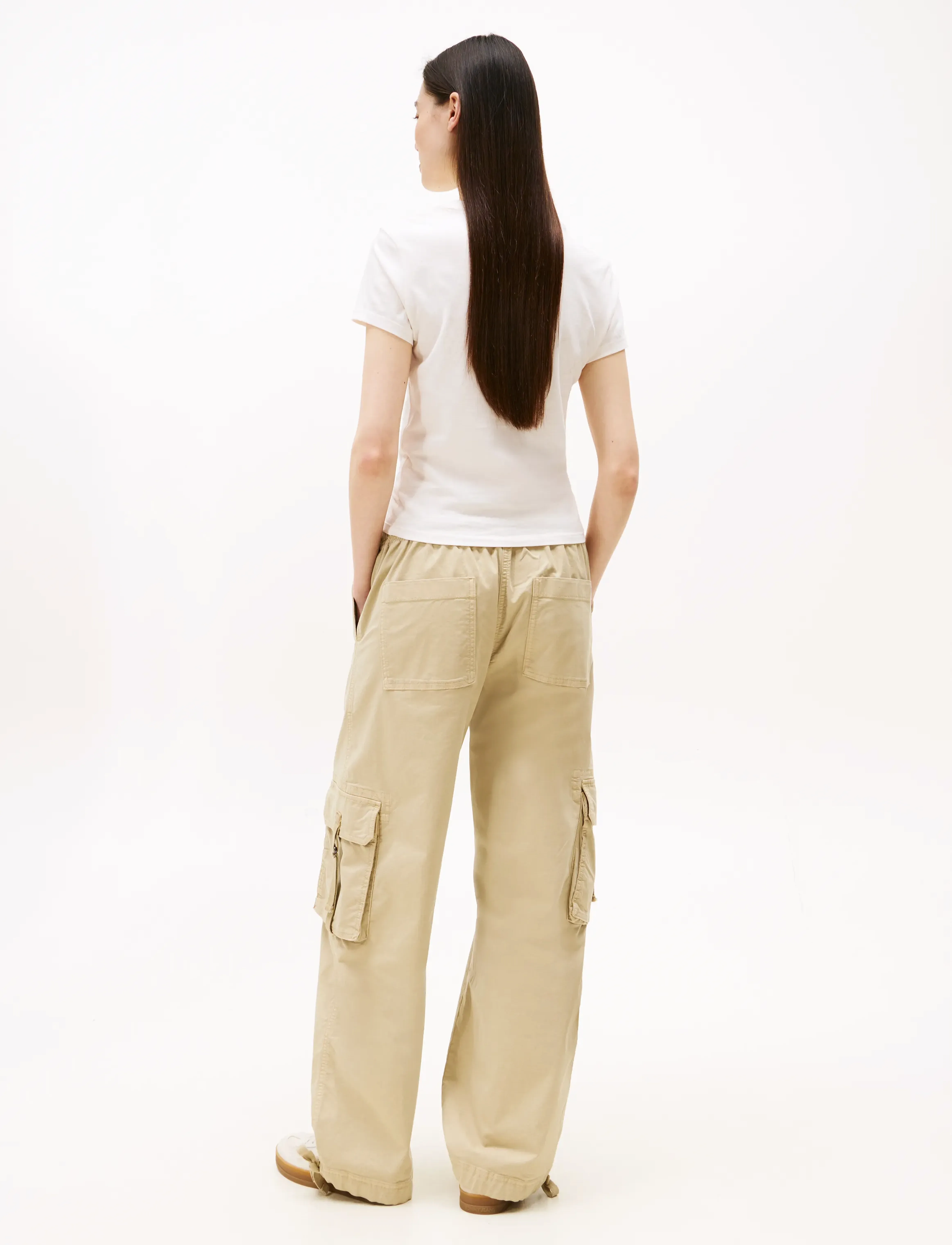 Tommy Jeans - TJW SLIM LINEAR SS TEE EXT - ancient white - 4