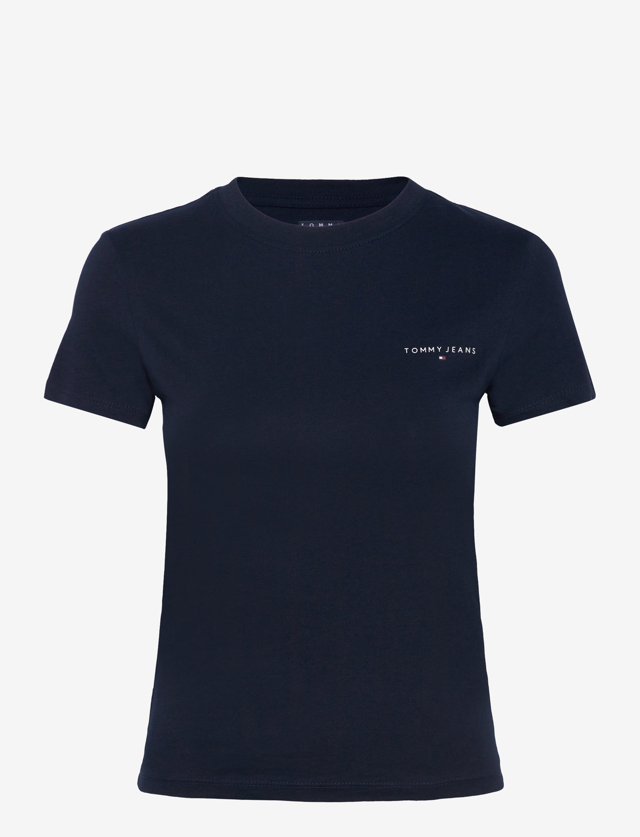 Tommy Jeans - TJW SLIM LINEAR SS TEE EXT - dark night navy - 1