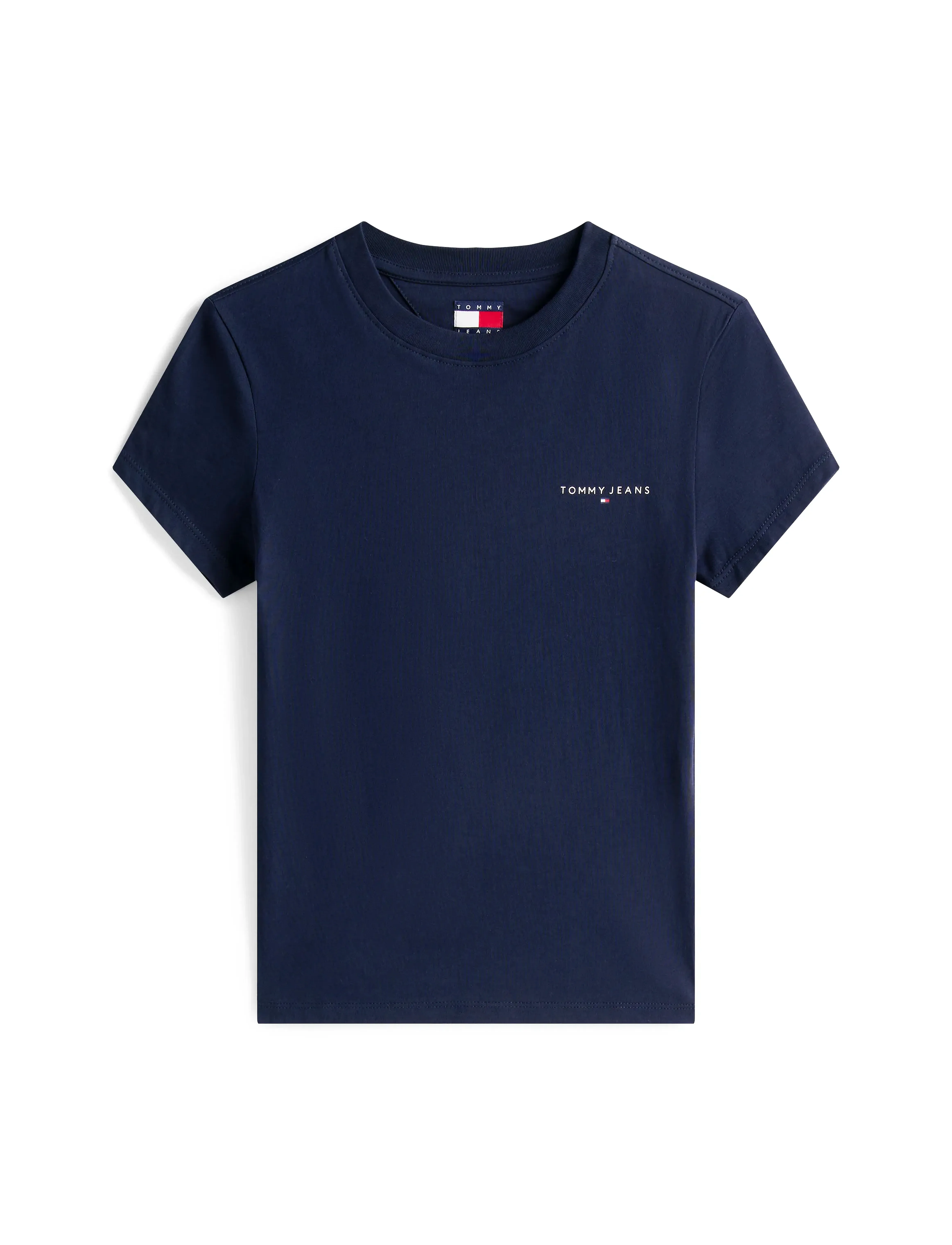 Tommy Jeans - TJW SLIM LINEAR SS TEE EXT - dark night navy - 5