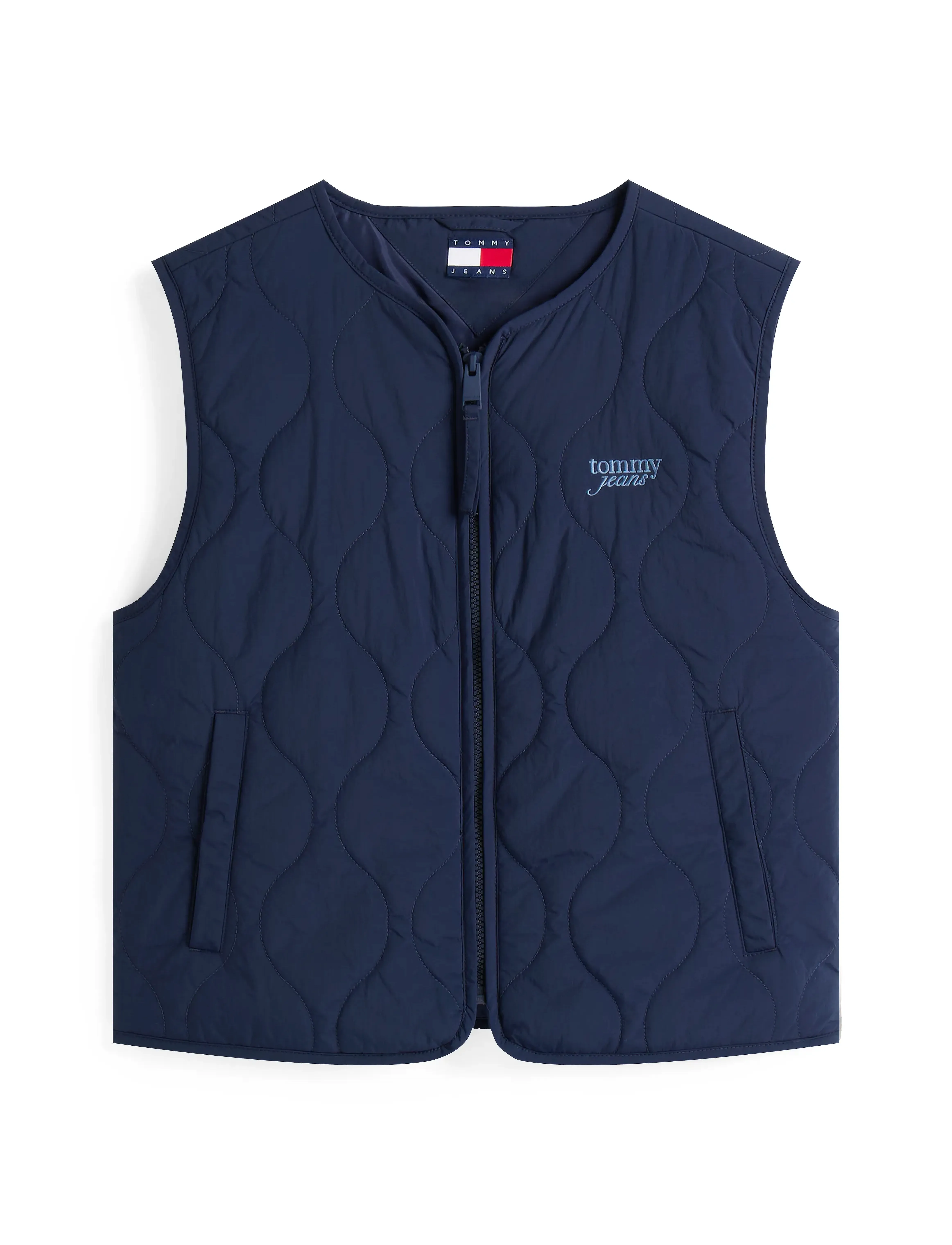 Tommy Jeans - TJW ONION QUILT VEST - dark night navy - 4