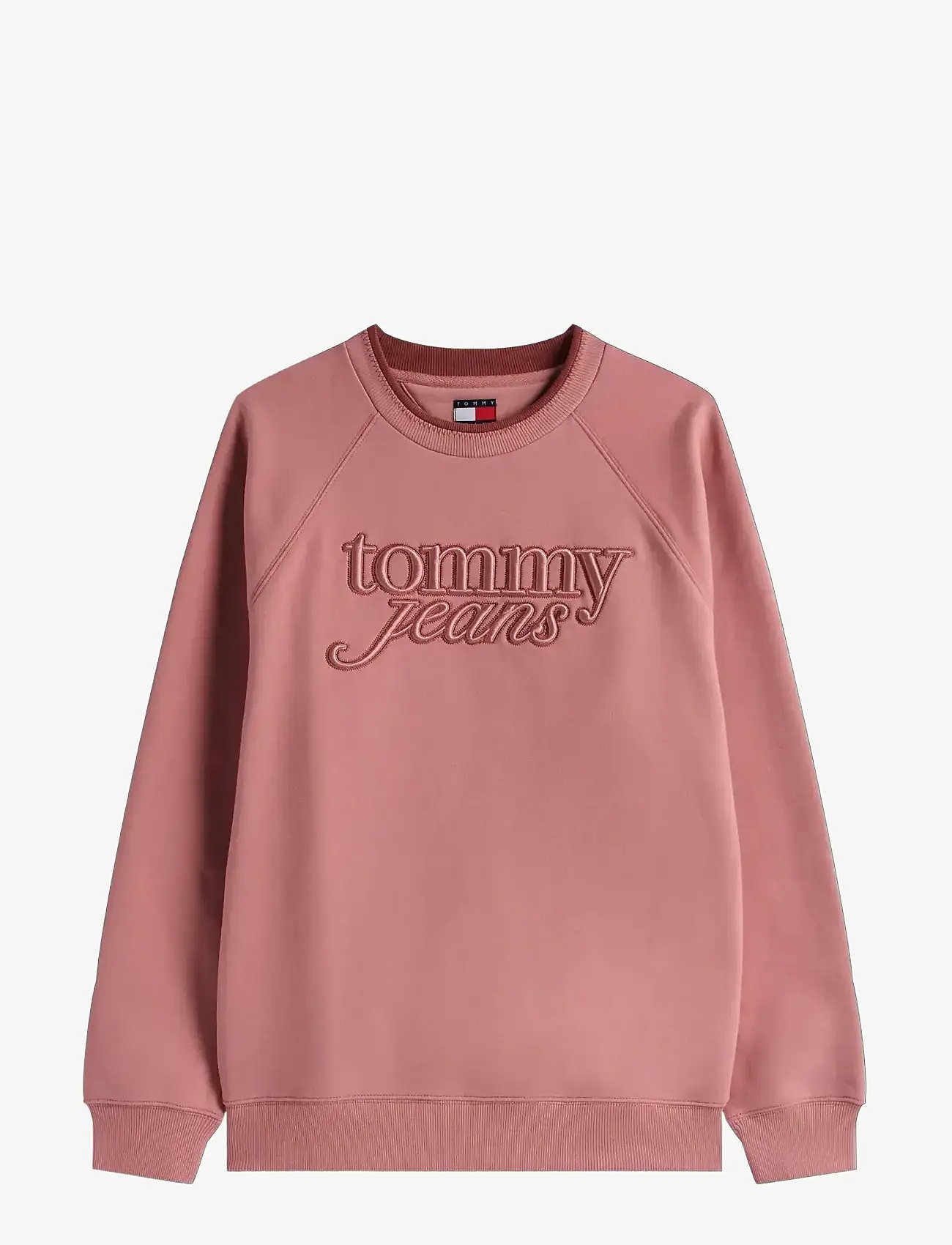 Tommy Jeans - TJW  RLX SCRIPT CREW EXT - tahiti berry - 1