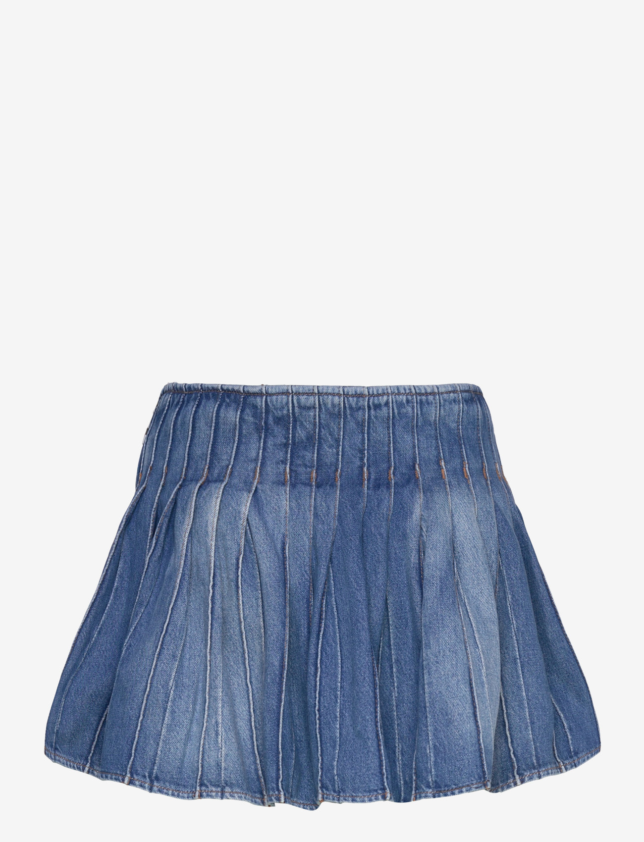 Tommy Jeans - TOMMY GIRL PLEATED DENIM SKIRT - plisserede nederdele - indigo wash - 2