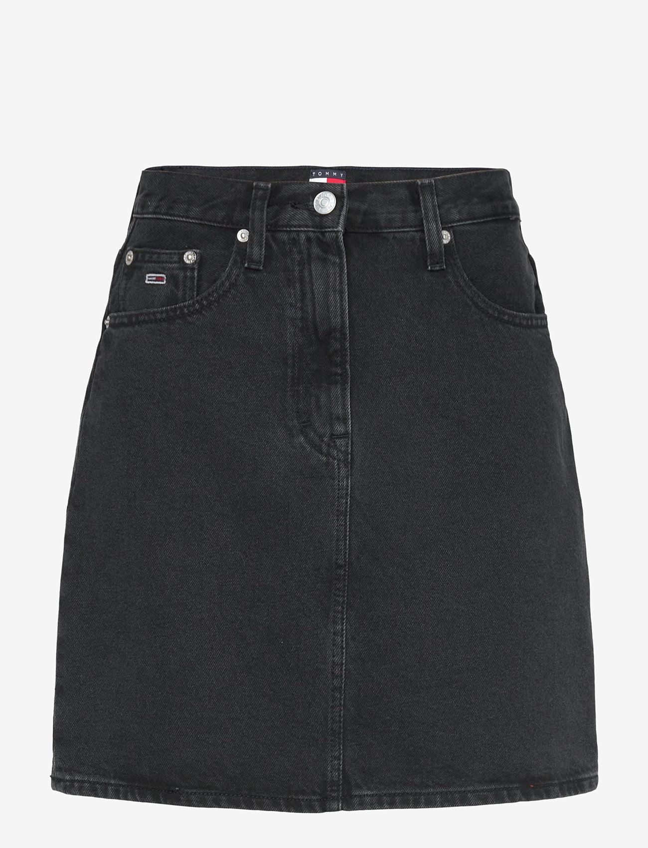 Tommy Jeans - MOM SKIRT BI8080 - jeanskjolar - denim black - 1