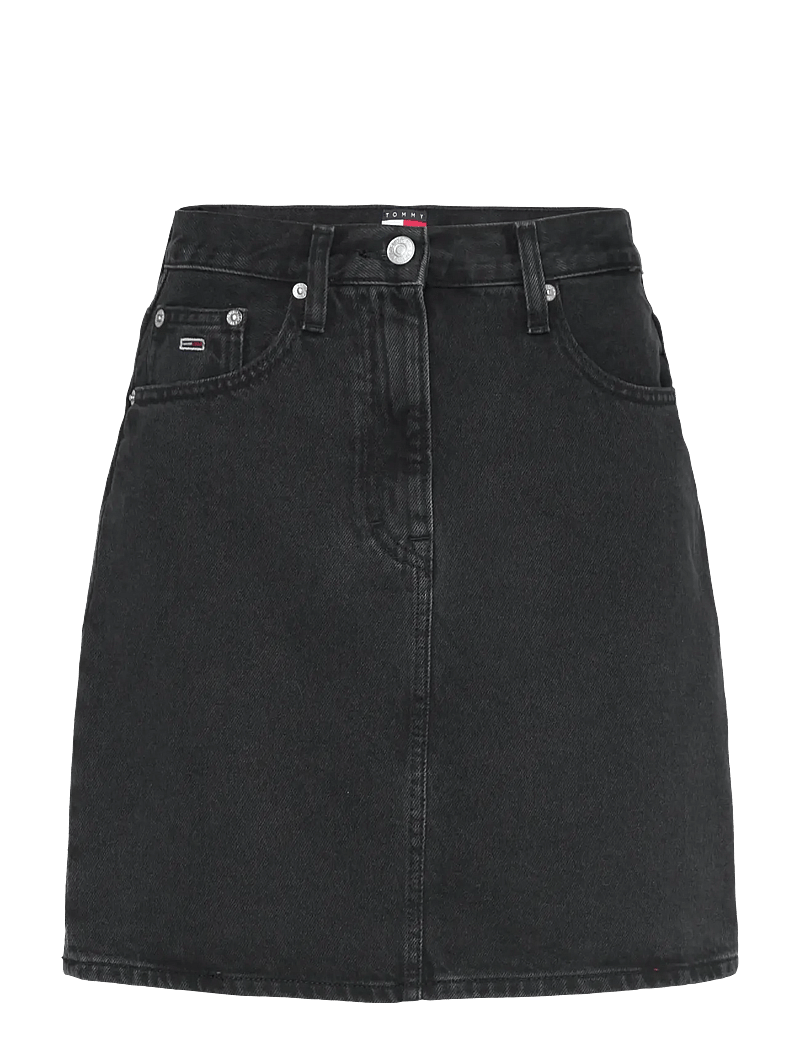 Tommy Jeans - MOM SKIRT BI8080 - jeanskjolar - denim black - 1