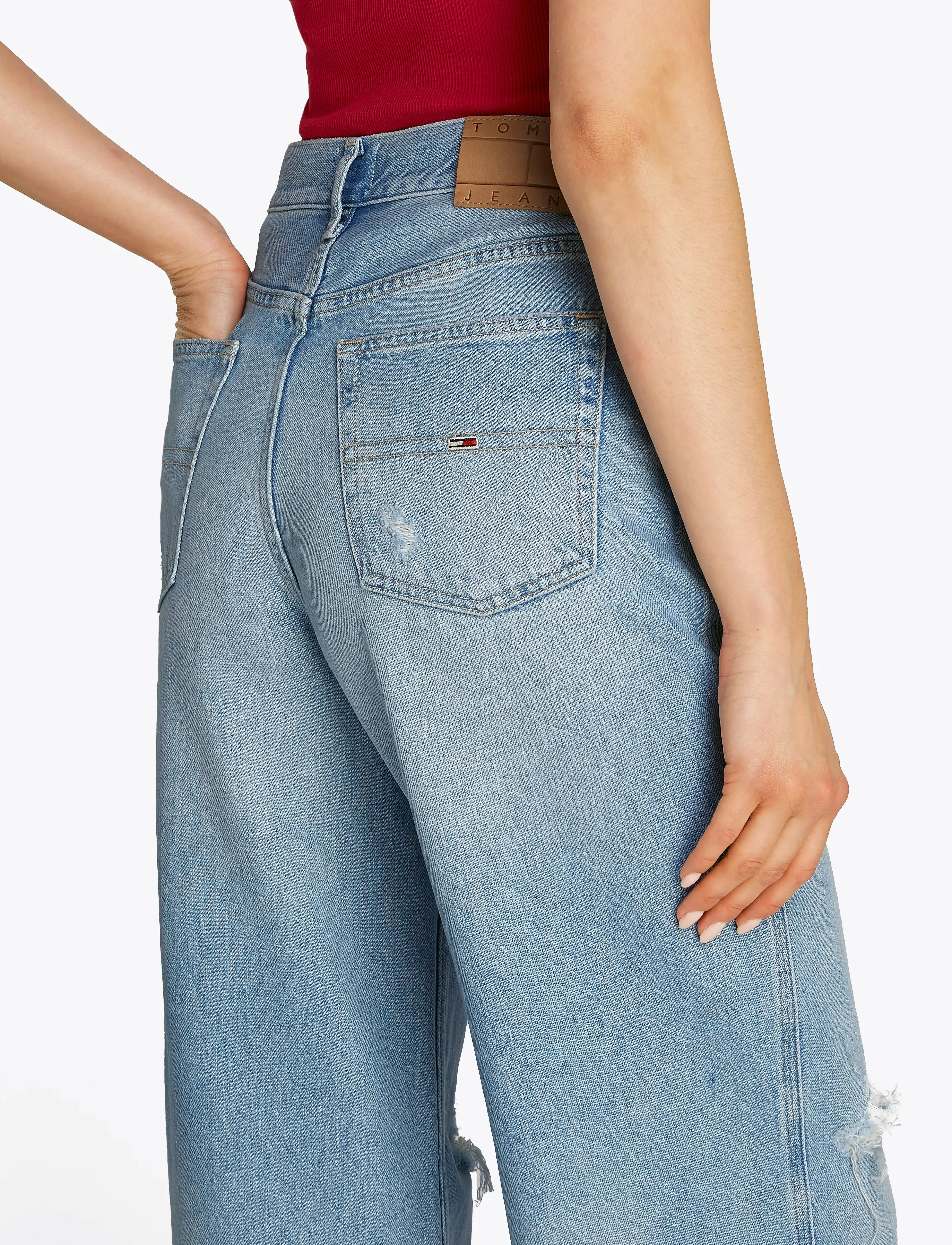 Tommy Jeans - CLAIRE HR WD BI6019 - denim light - 5