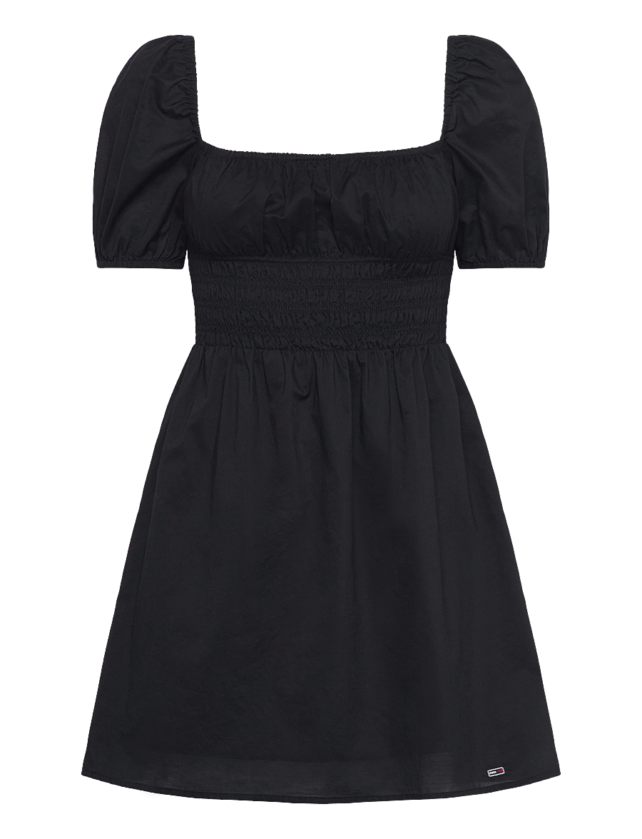 Tommy Jeans - TJW COTTON VOILE MINI DRESS EXT - konfirmation - black - 1