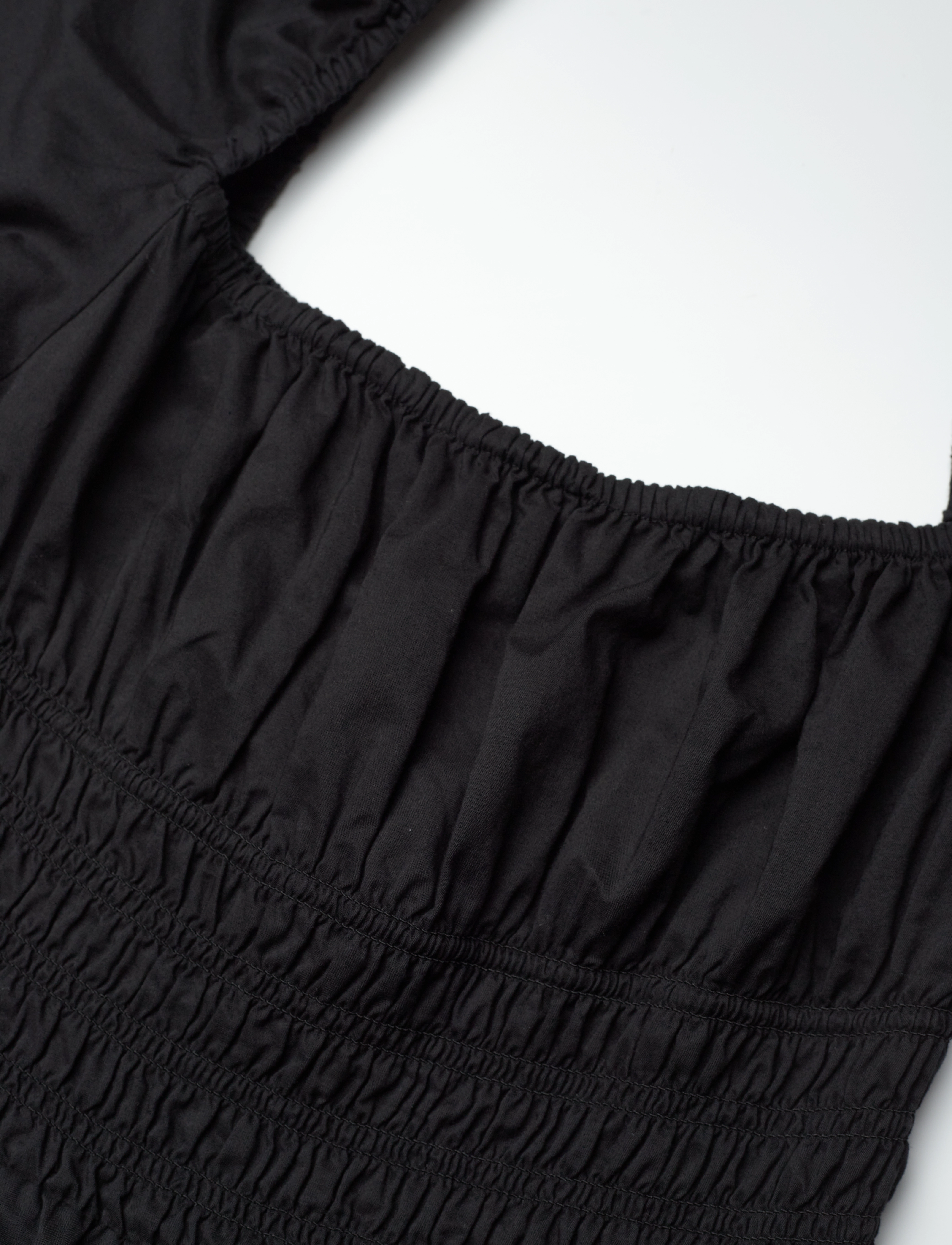Tommy Jeans - TJW COTTON VOILE MINI DRESS EXT - confirmation - black - 5