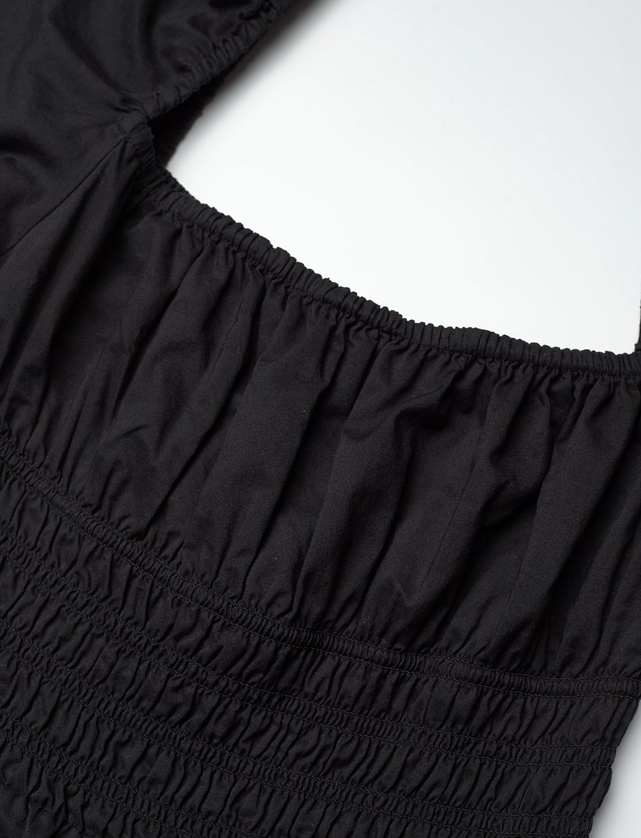 Tommy Jeans - TJW COTTON VOILE MINI DRESS EXT - konfirmation - black - 5