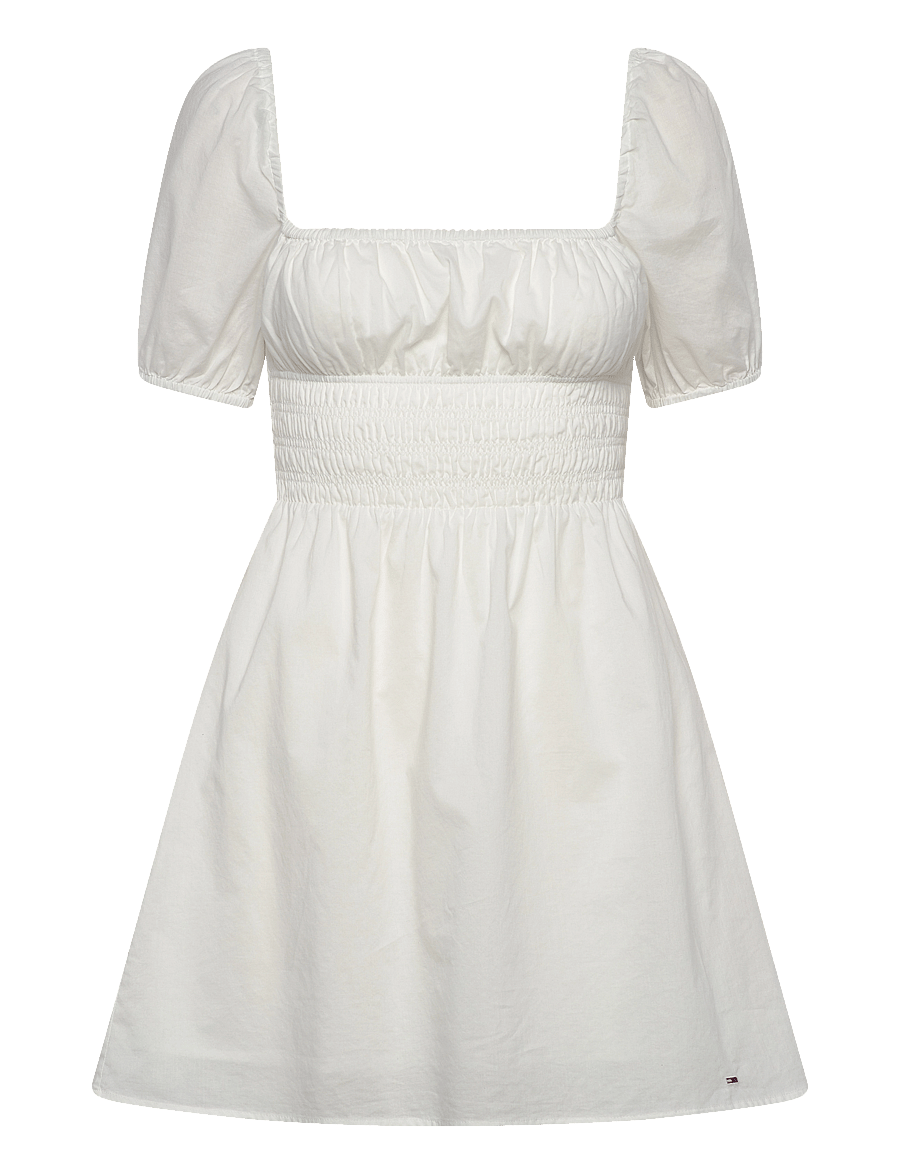 Tommy Jeans - TJW COTTON VOILE MINI DRESS EXT - konfirmation - ecru - 1