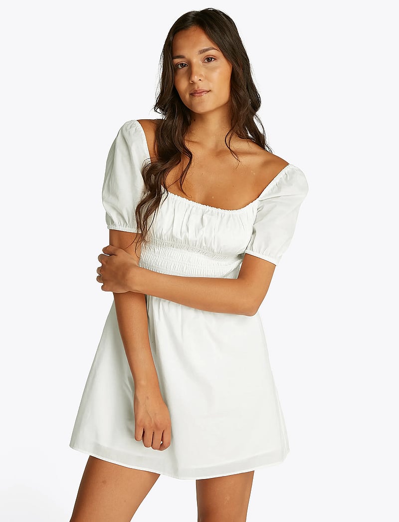Tommy Jeans - TJW COTTON VOILE MINI DRESS EXT - konfirmation - ecru - 0