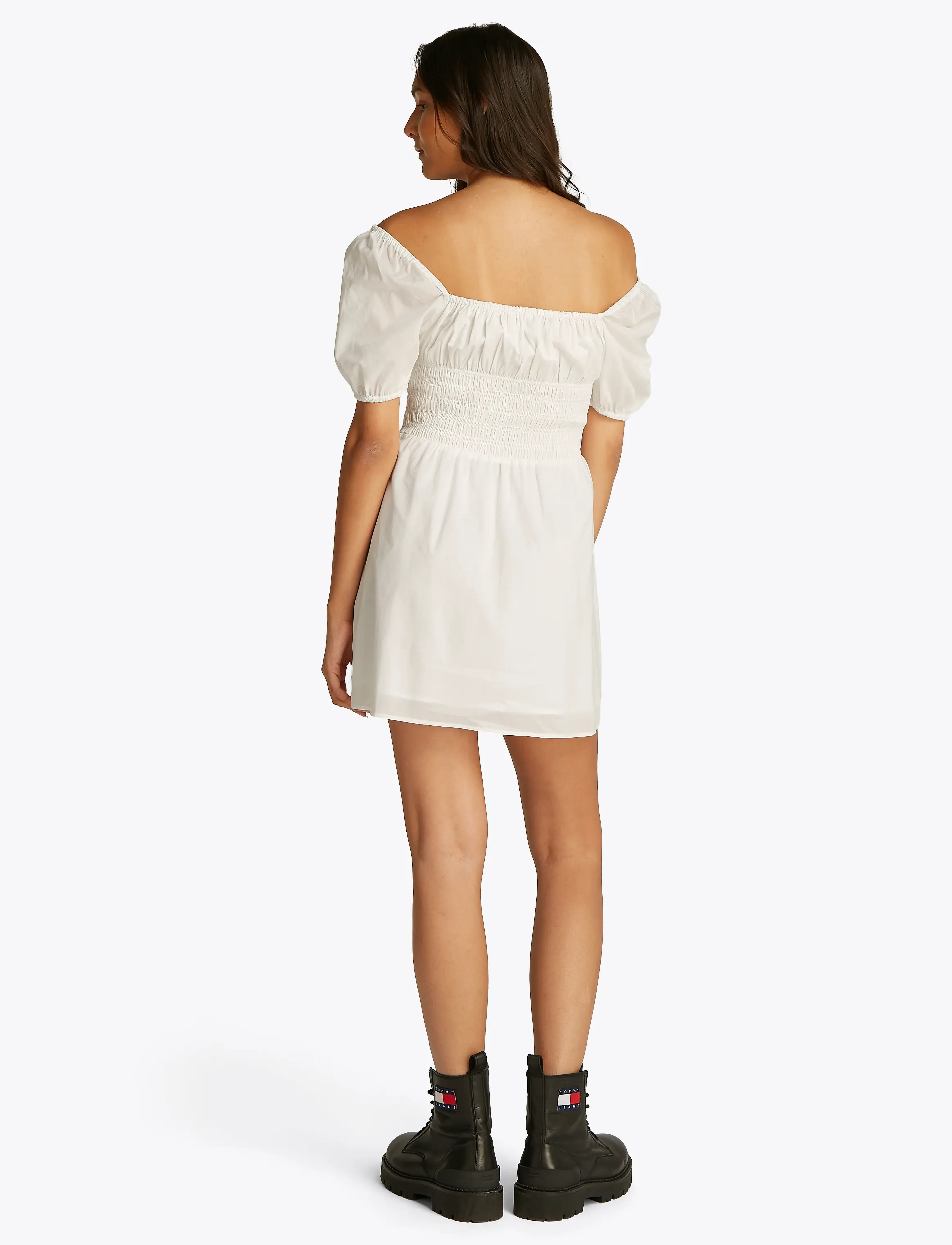 Tommy Jeans - TJW COTTON VOILE MINI DRESS EXT - konfirmation - ecru - 3