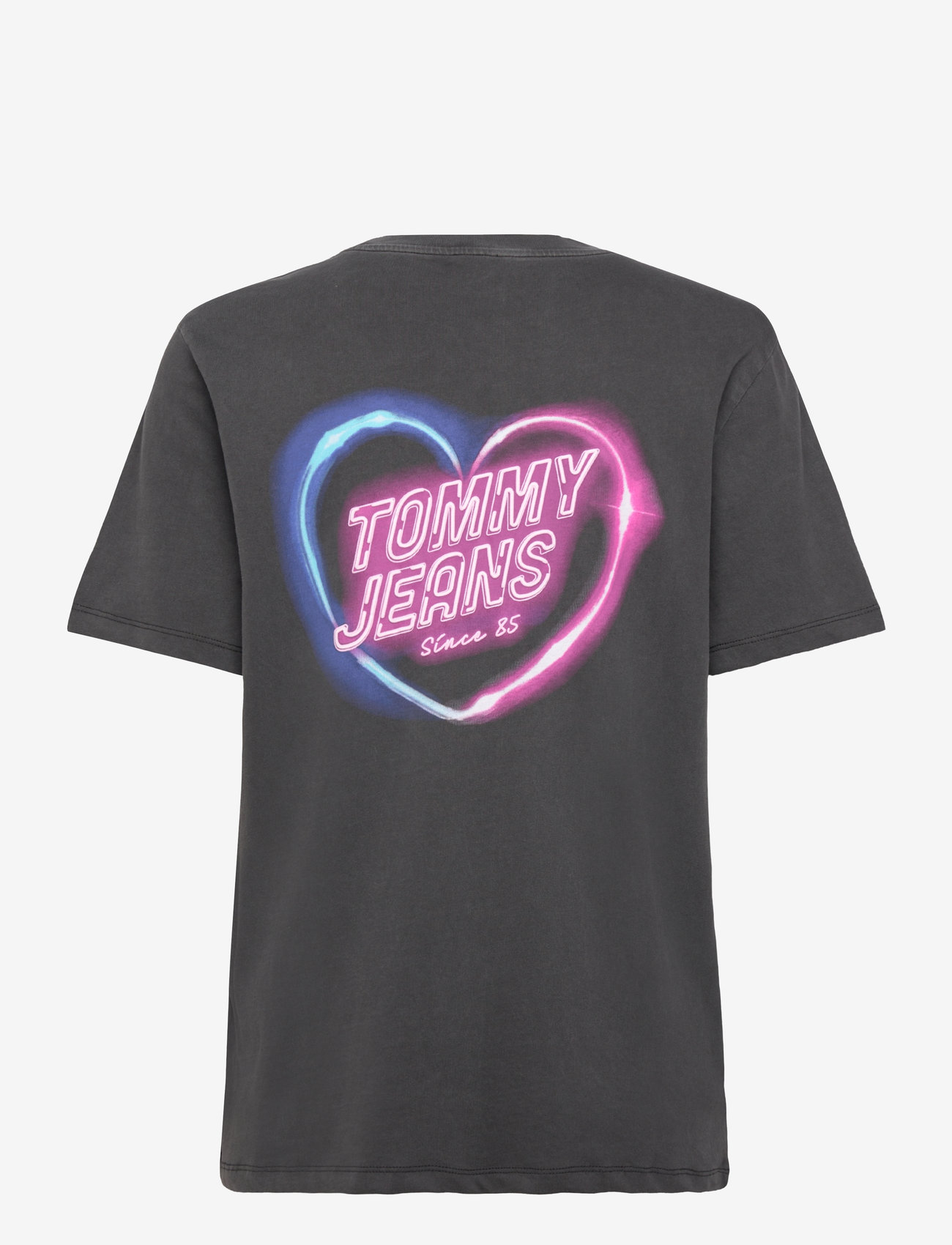 Tommy Jeans - TJW RLX NEON SS TEE EXT - black - 2